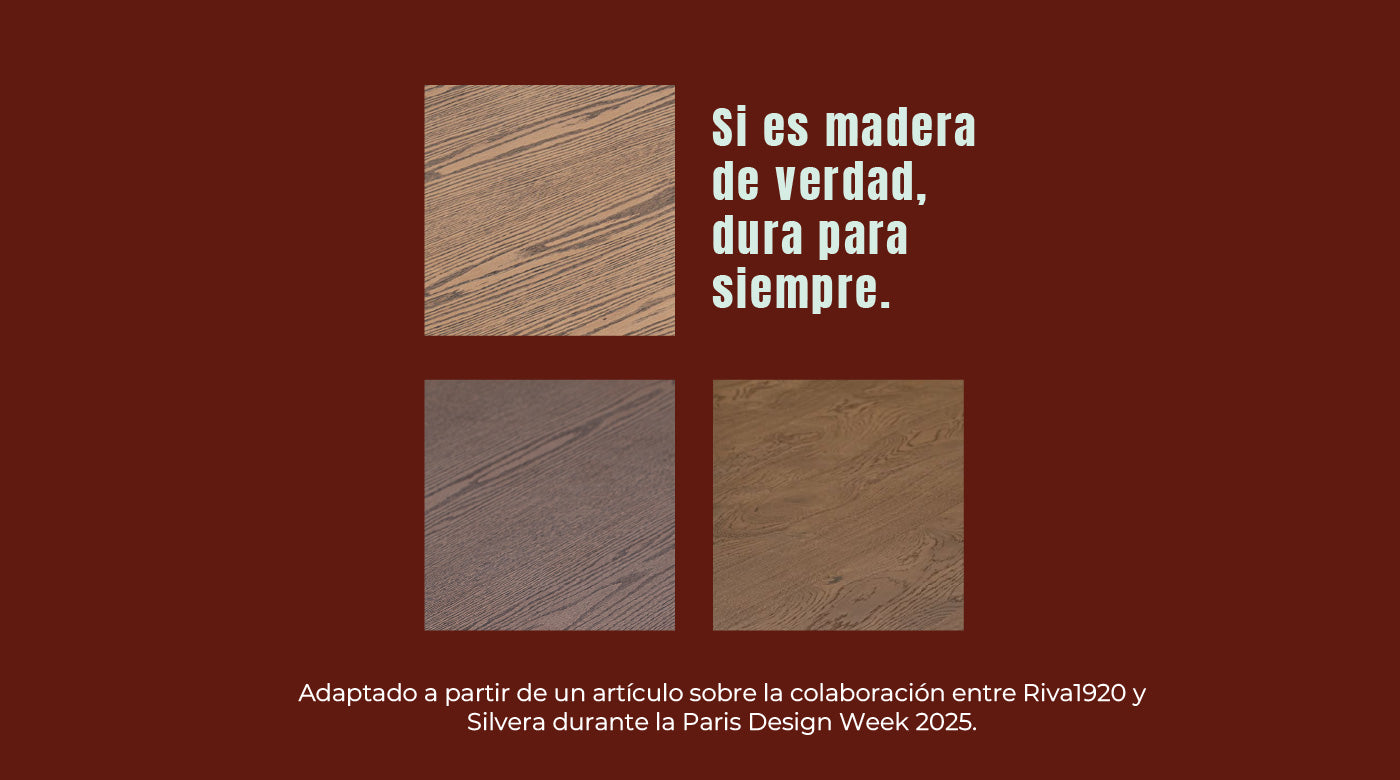 Si es madera de verdad, dura para siempre