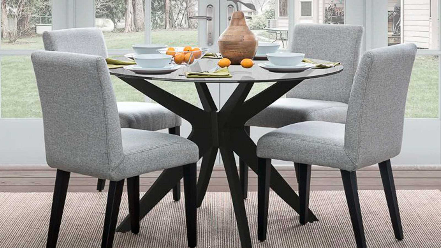 7 maneras decorar mesa circular