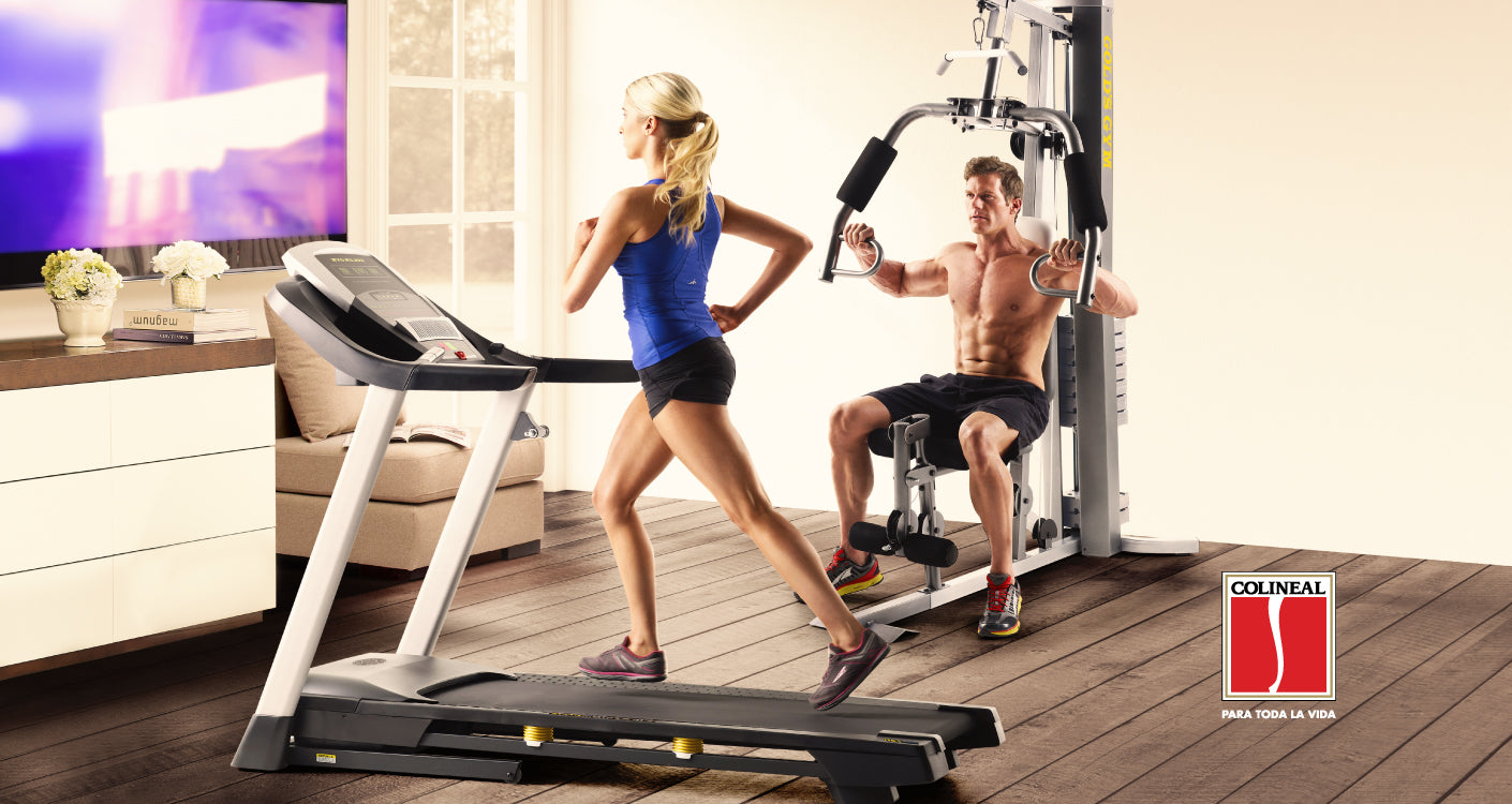 ¡Arma tu gimnasio en casa!