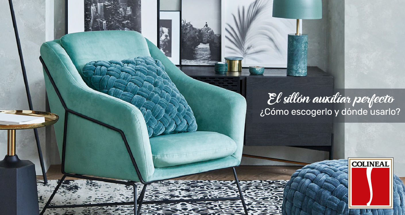 El sillón auxiliar perfecto ¿Cómo escogerlo y dónde usarlo?