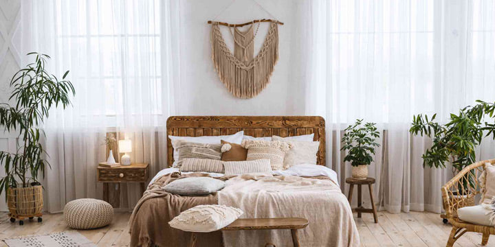 ¿Cómo crear el dormitorio boho chic perfecto?