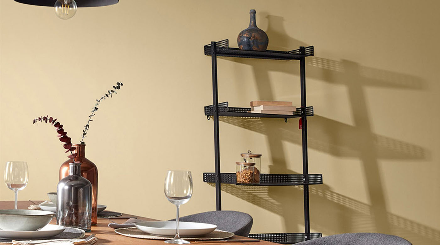 decorar hogar estantes modernos