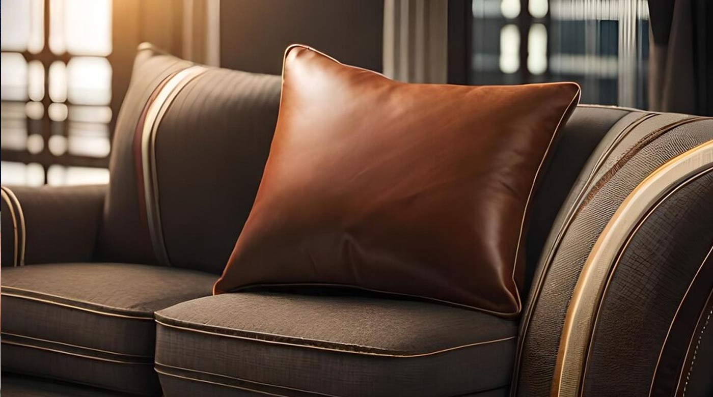 destacado como cuidar limpiar cojines cuero colineal