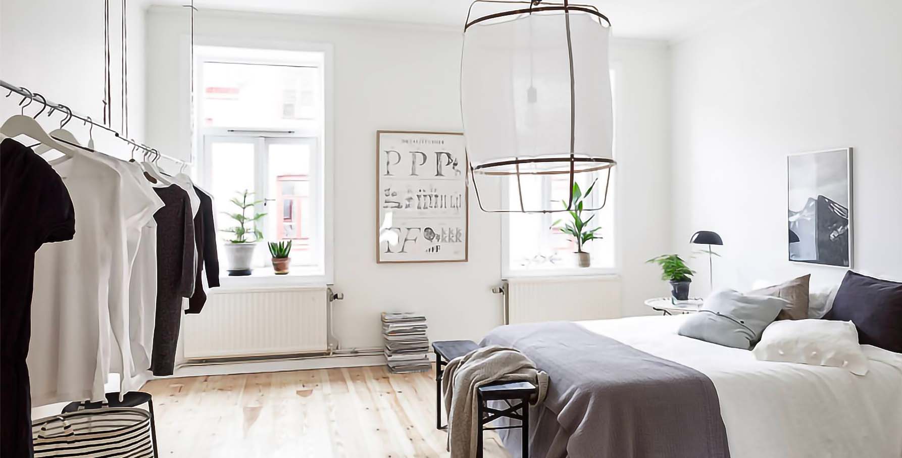 ¿Cómo decorar una habitación blanca?