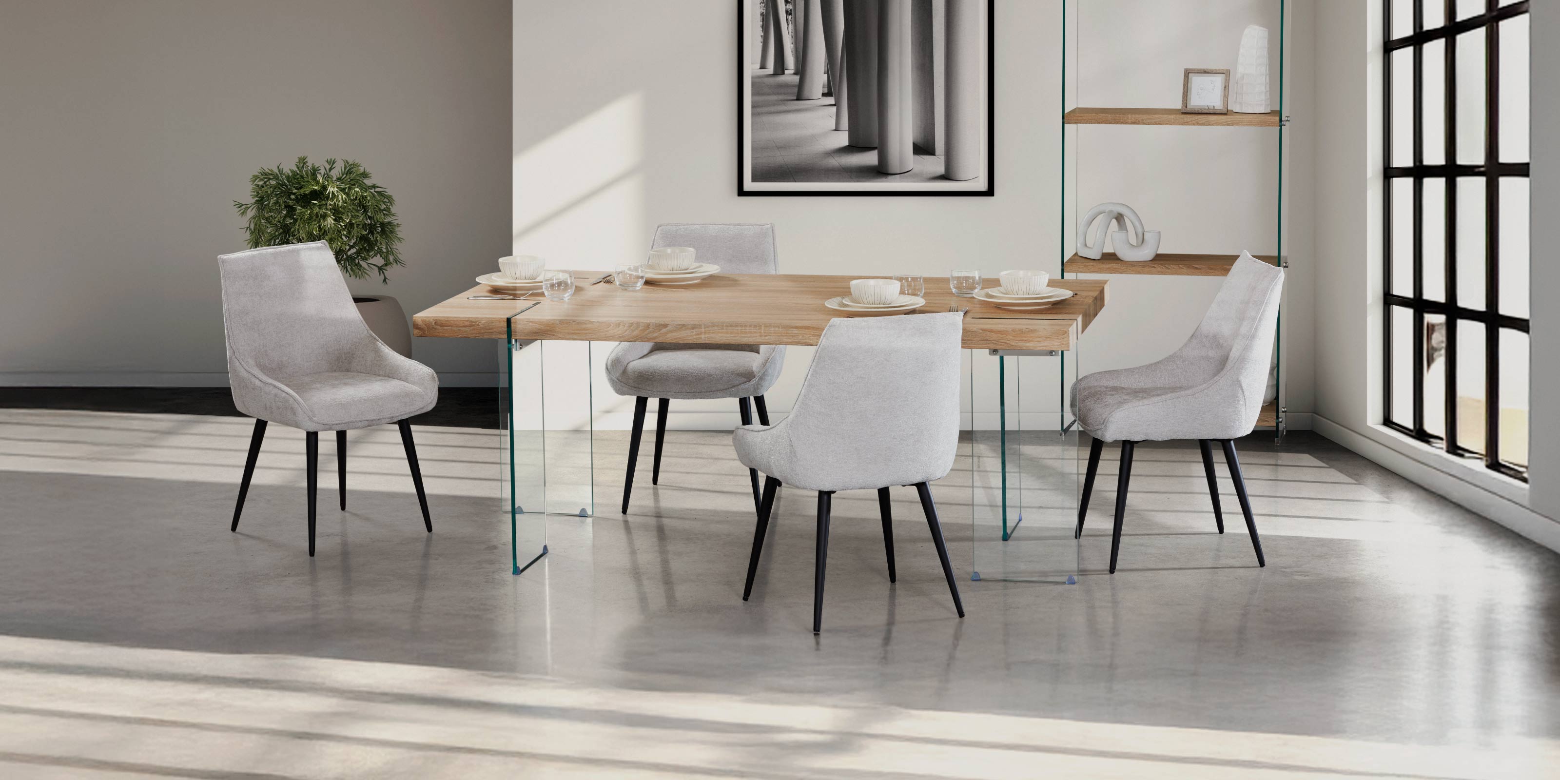 Comedor Cadiz, Sillas Ariel