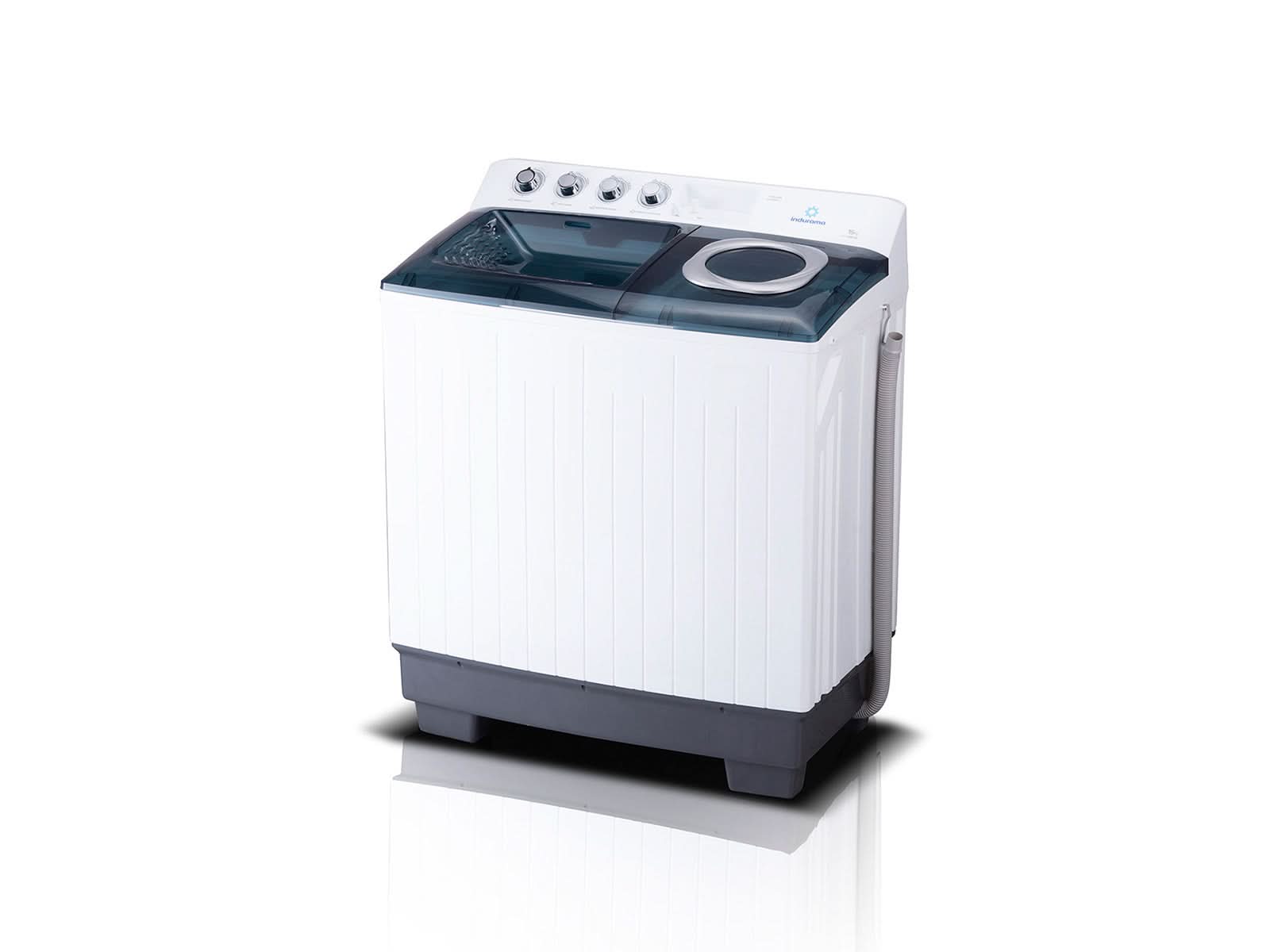 Lavadora Semi Automatica Doble Tina 15 KG LRI 15BLSA Indurama