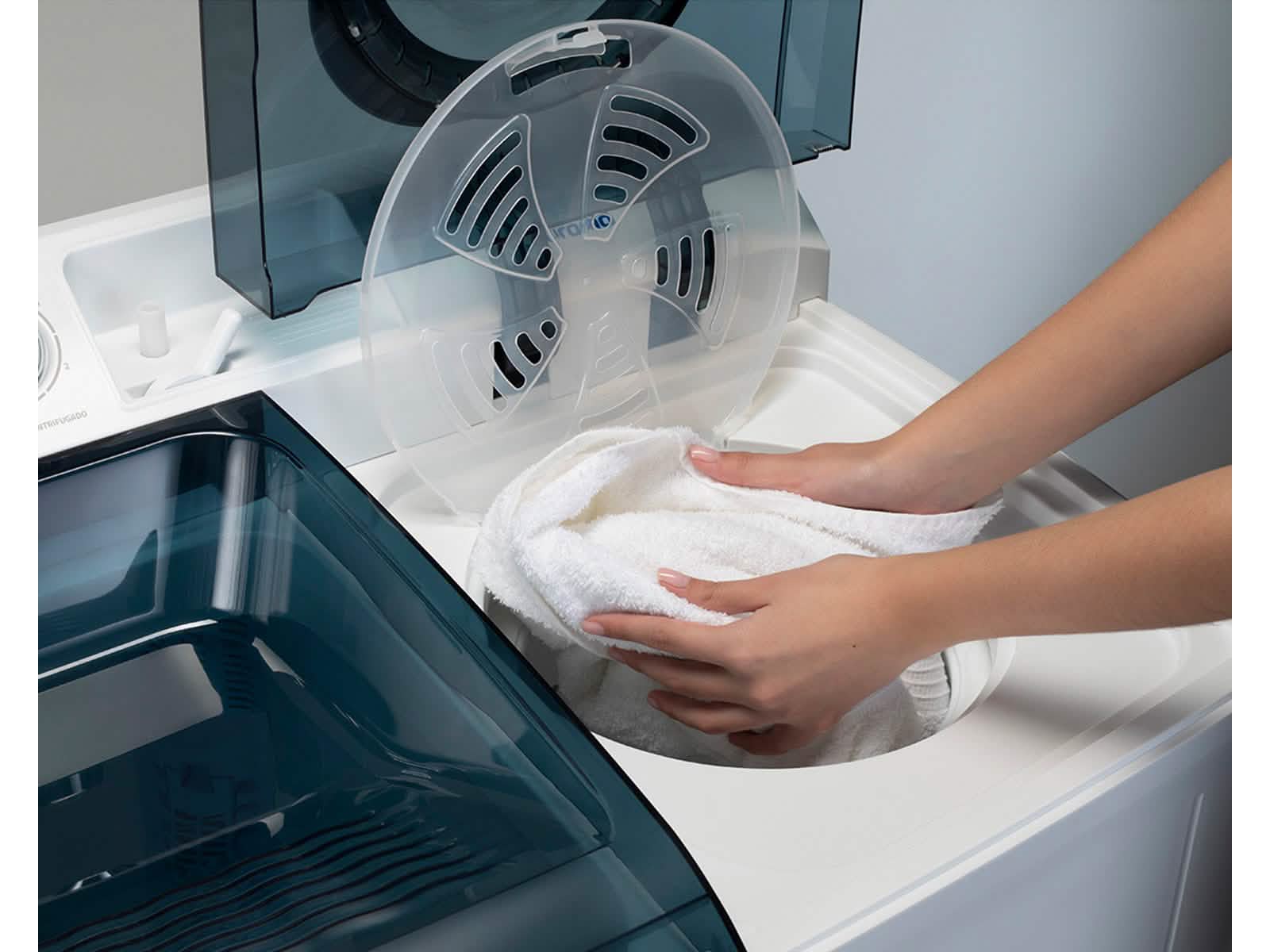 Lavadora Semi Automatica Doble Tina 15 KG LRI 15BLSA Indurama