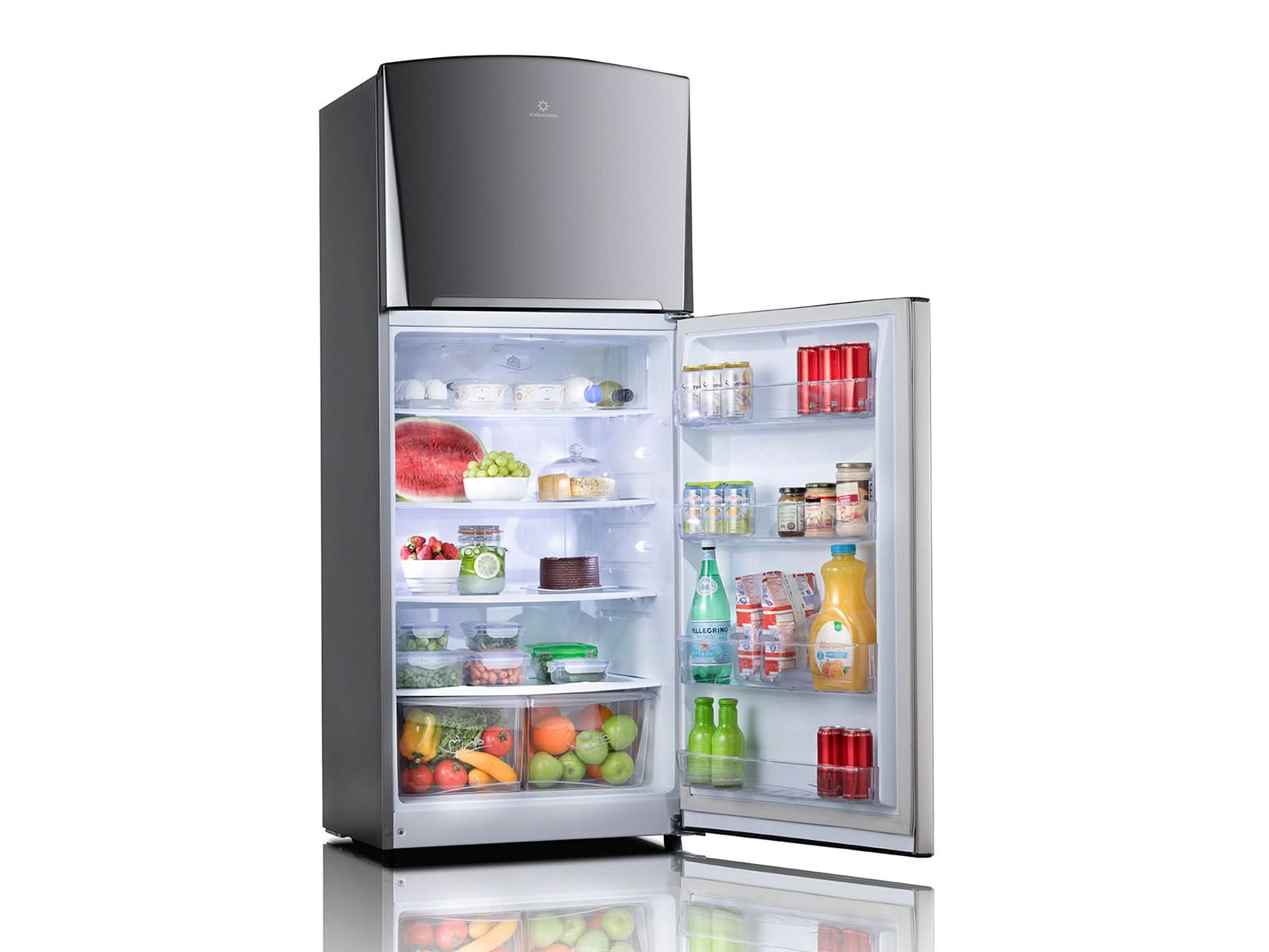 Refrigeradora Top Mount Croma RI 475 MF CD Indurama