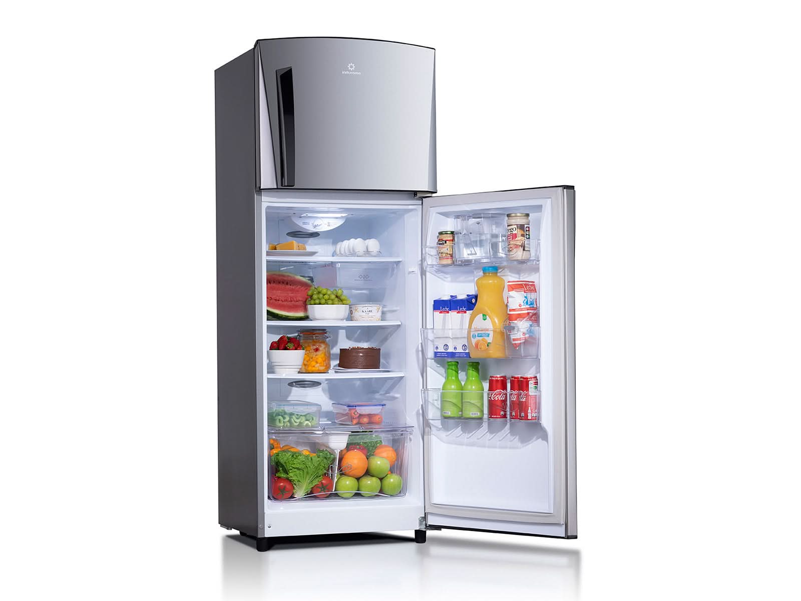 Refrigeradora Top Mount Croma R1-425 CD Indurama