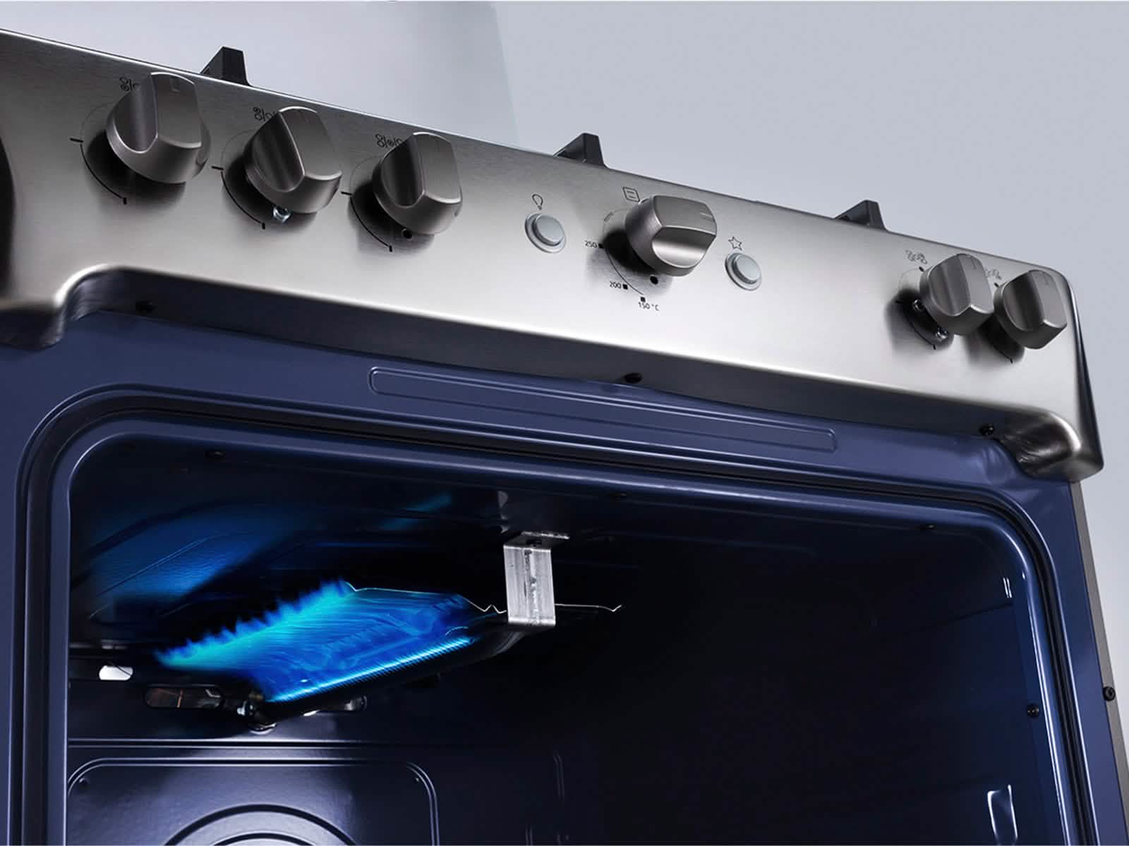 Cocina a Gas Turin Zafiro 30" Indurama