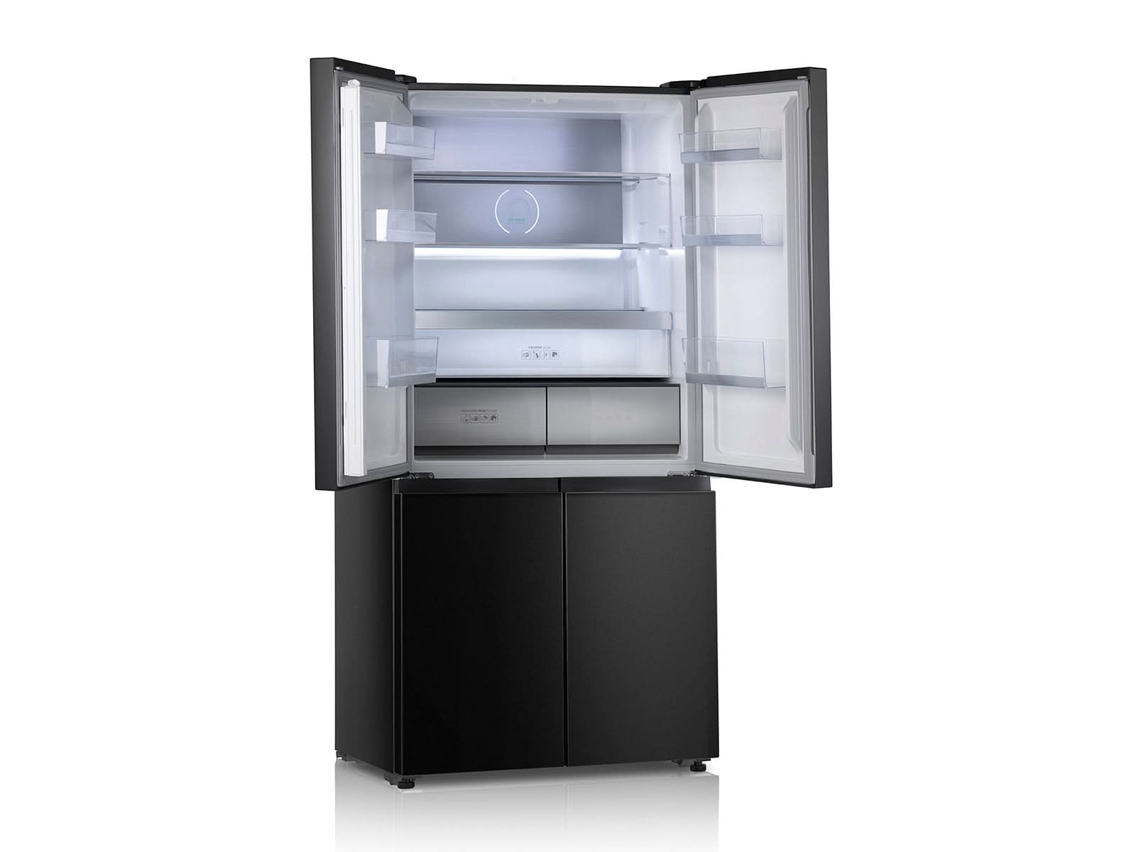 Refrigeradora Cross Door Negra RI-880I Indurama