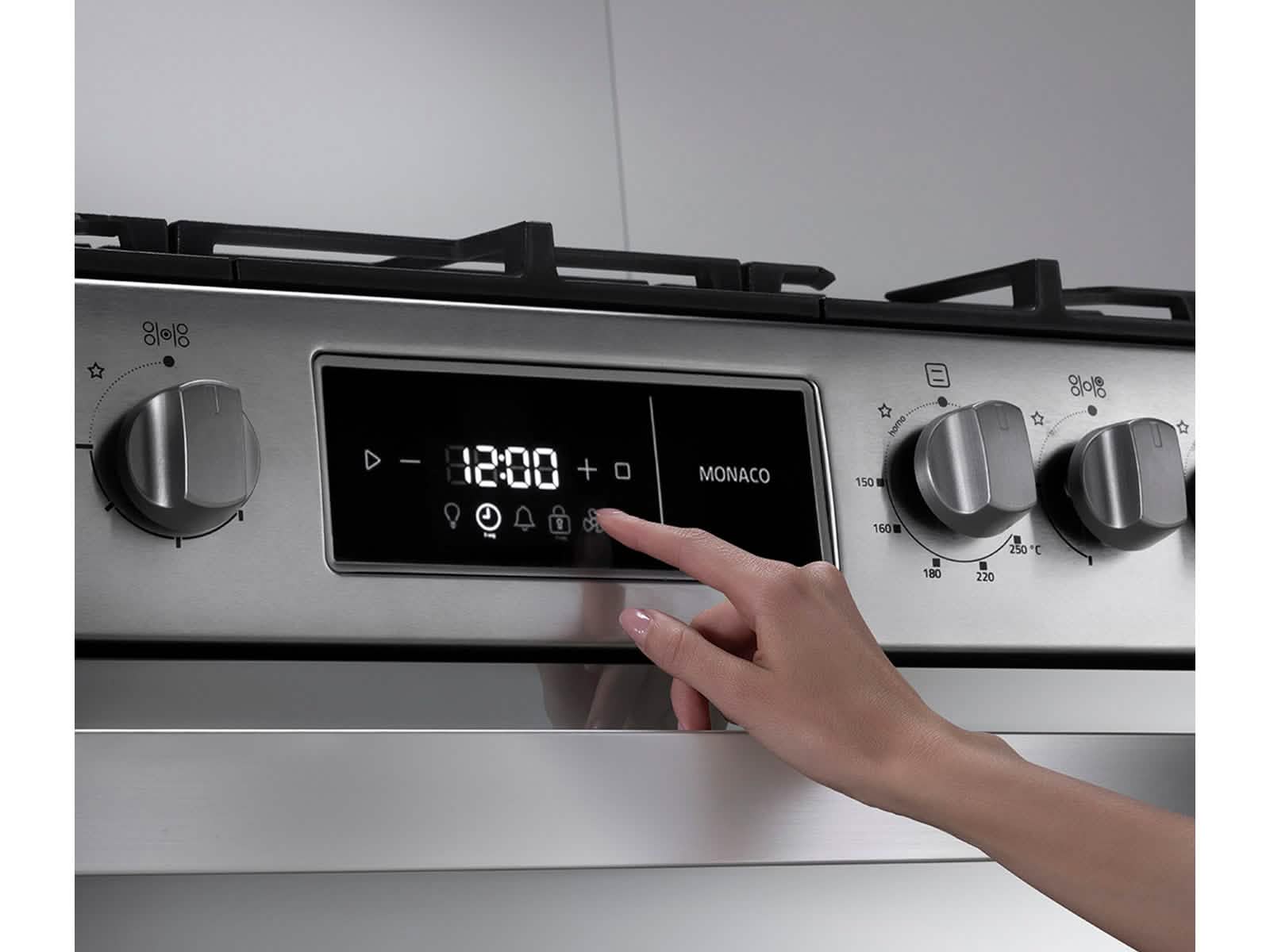 Cocina a Gas Monaco Zafiro 30" Indurama