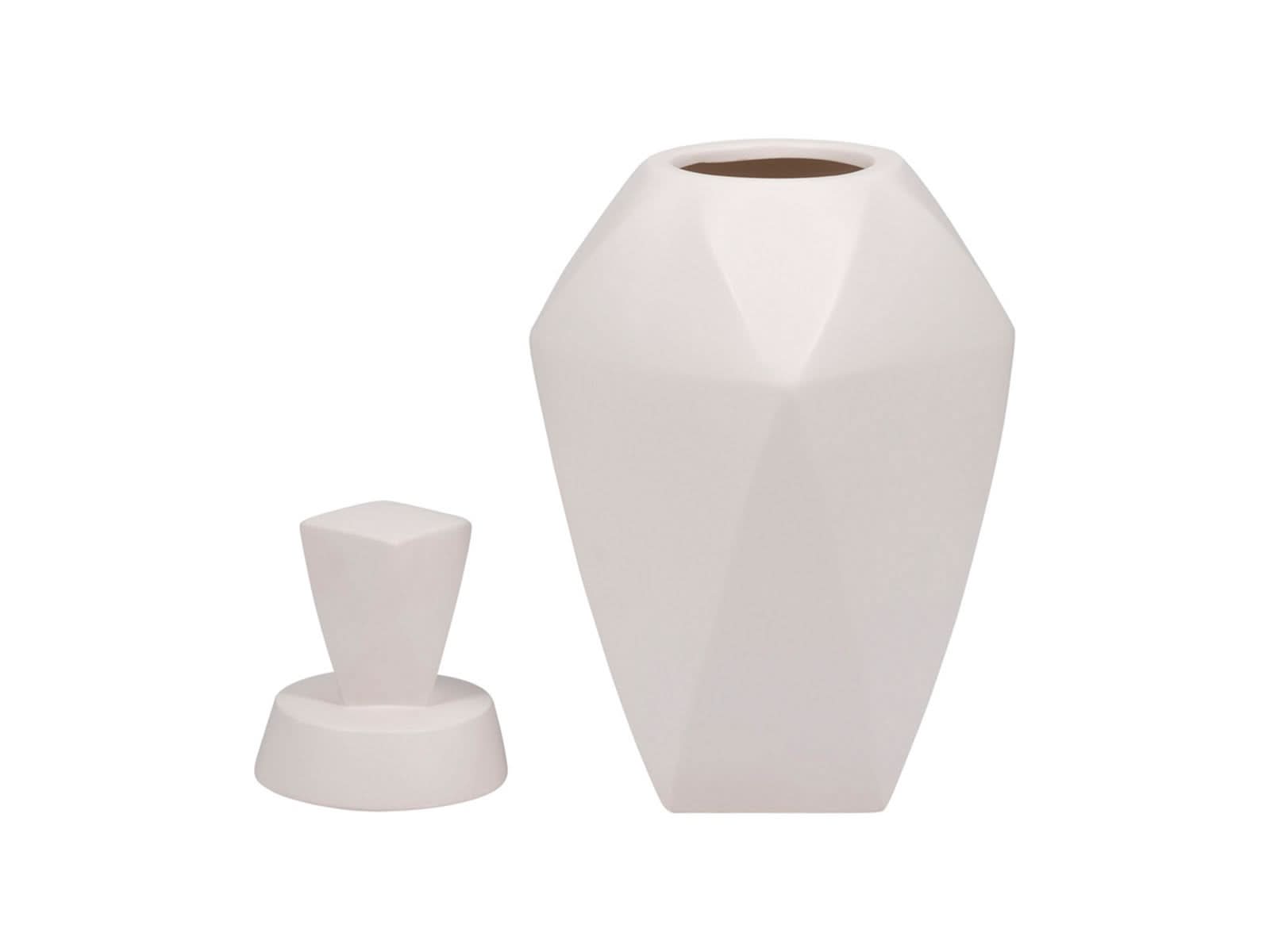 Jarron Decorativo con Tapa