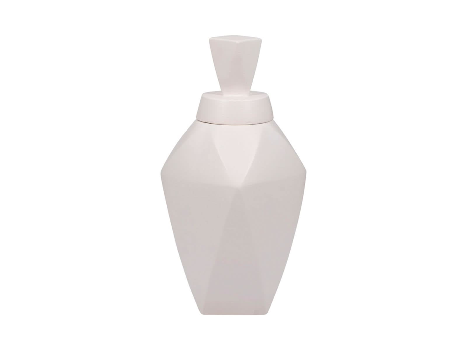 Jarron Decorativo con Tapa