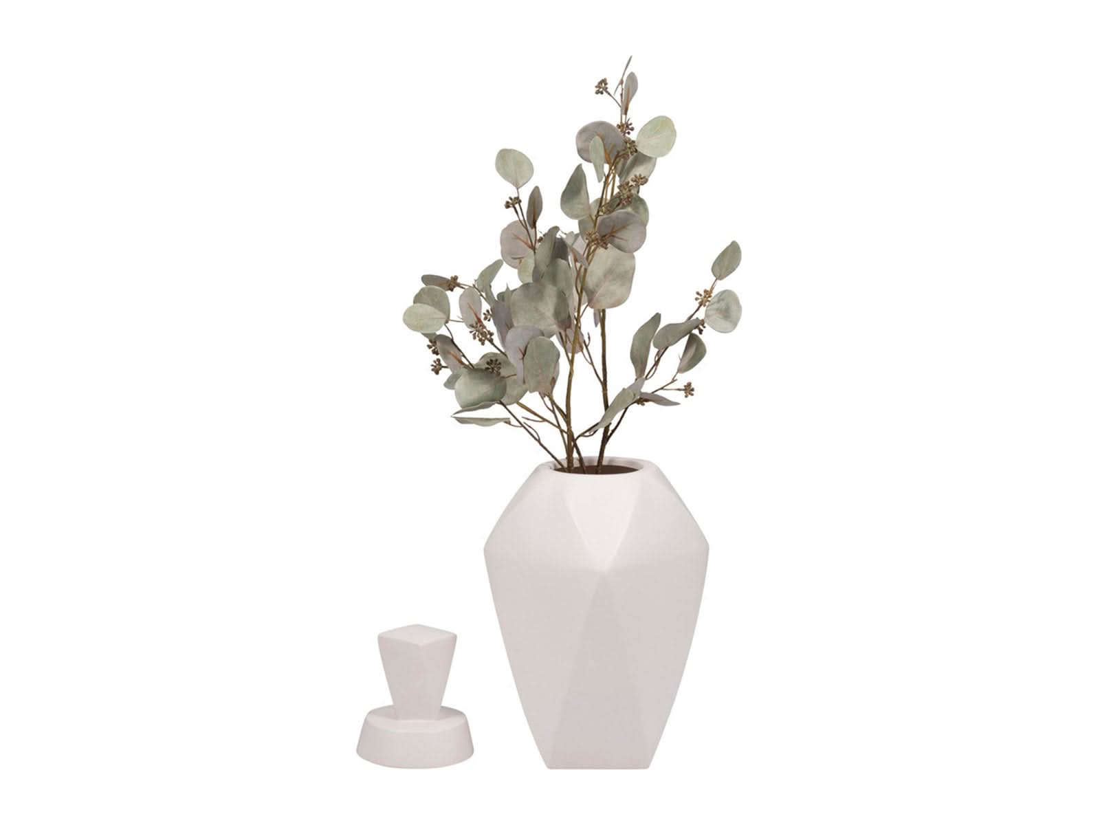 Jarron Decorativo con Tapa