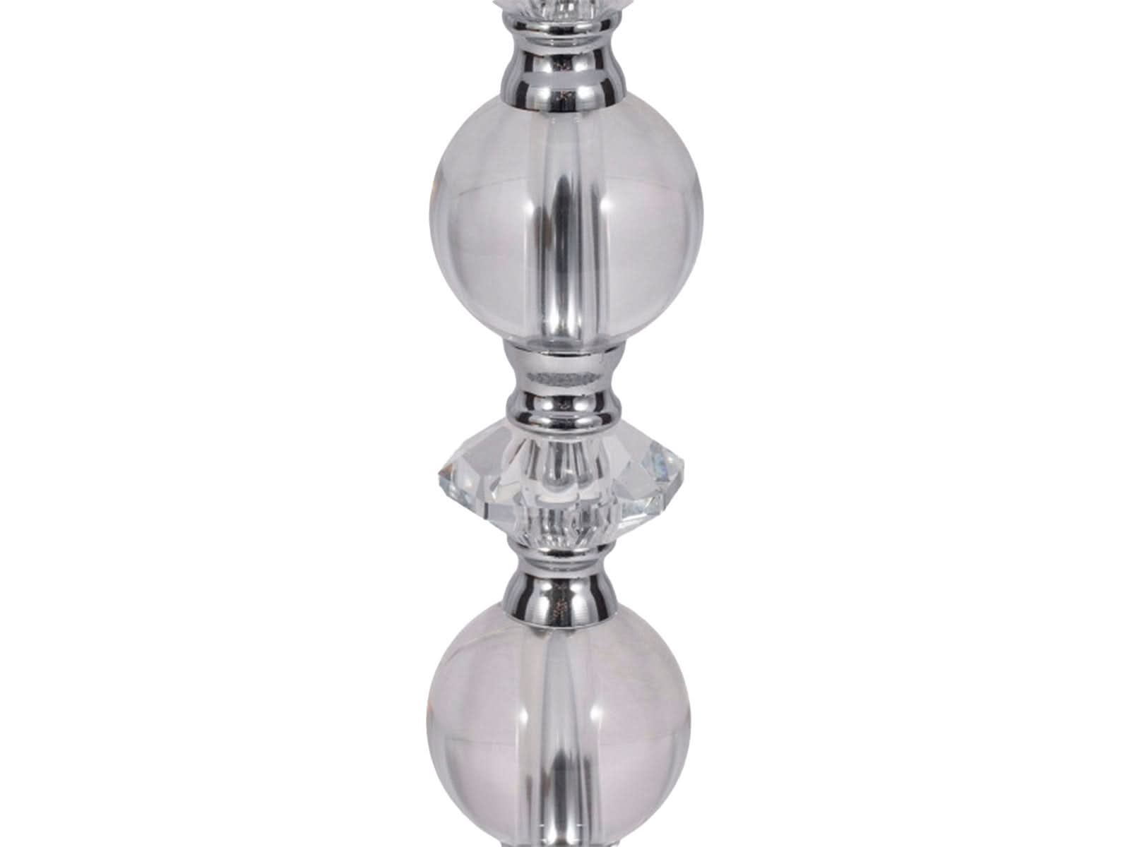 Lampara de Mesa Cristal 66cm