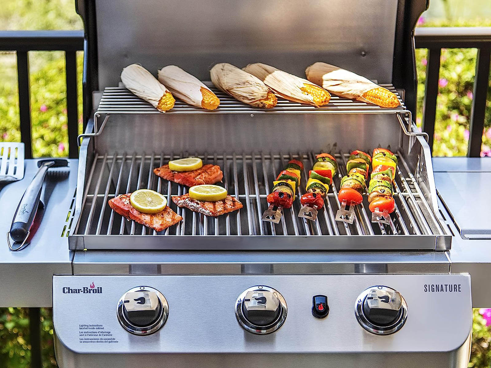 Parrilla a Gas 3 Quemadores Tru Infrared