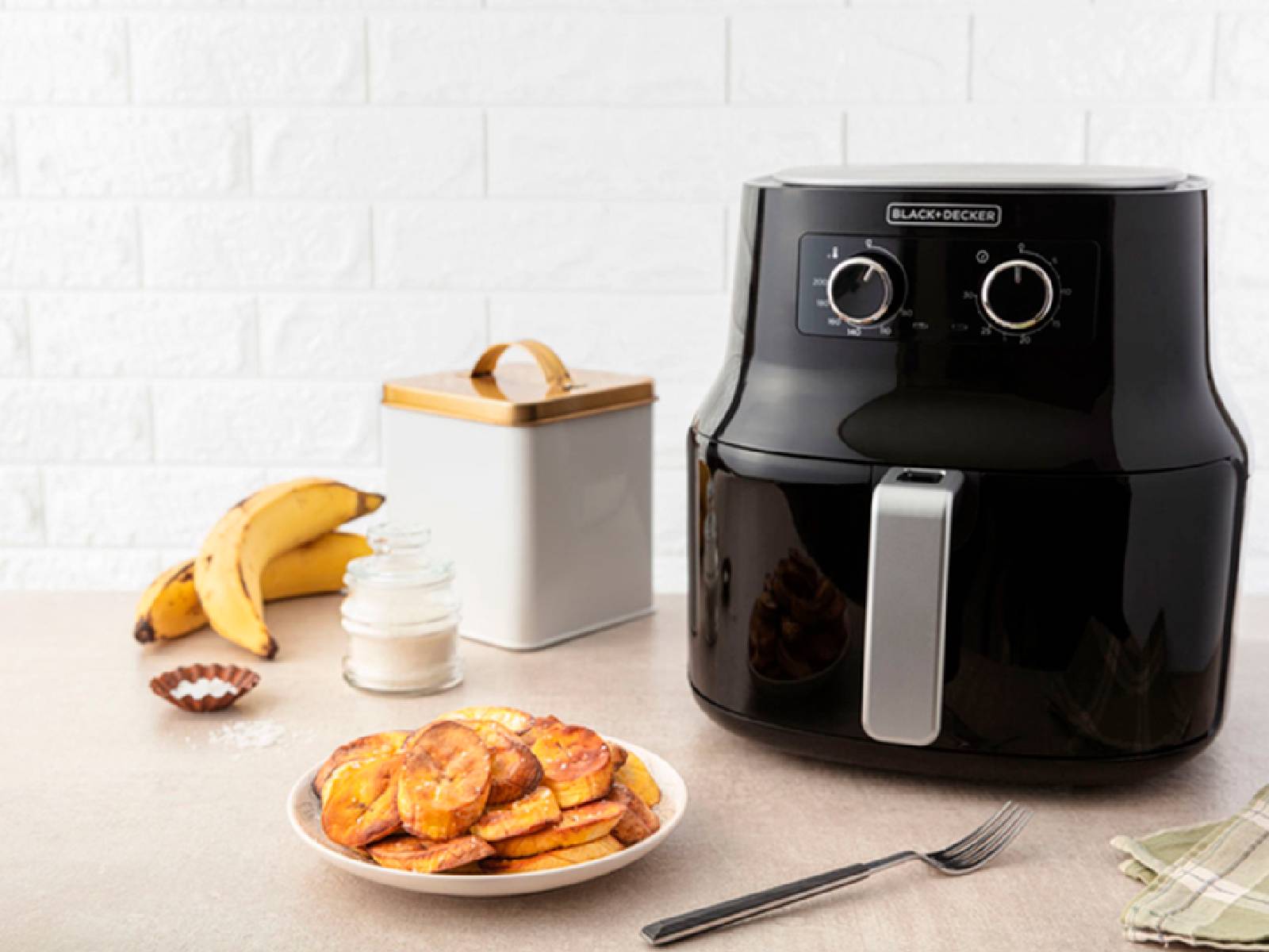 Freidora de Aire 4.5L Black & Decker Negro