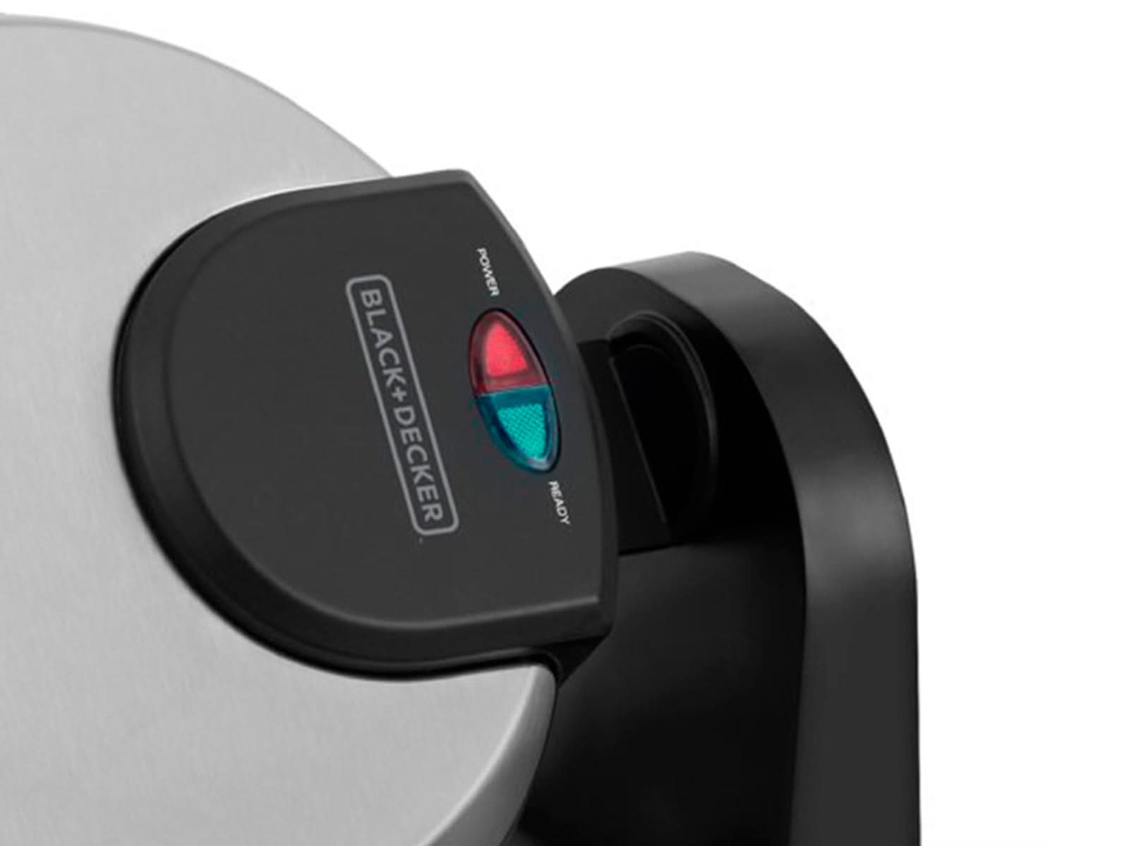 Wafflera Giratoria Gris Black & Decker