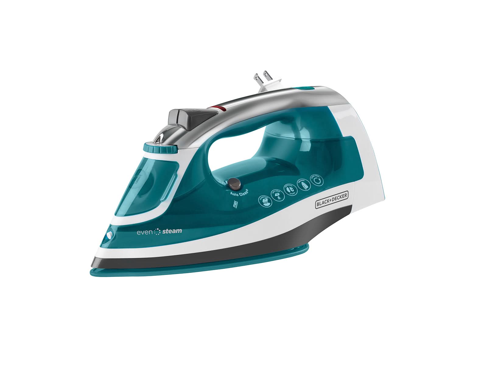 Plancha de Ropa Verde Smart Steam 1200w Black Decker