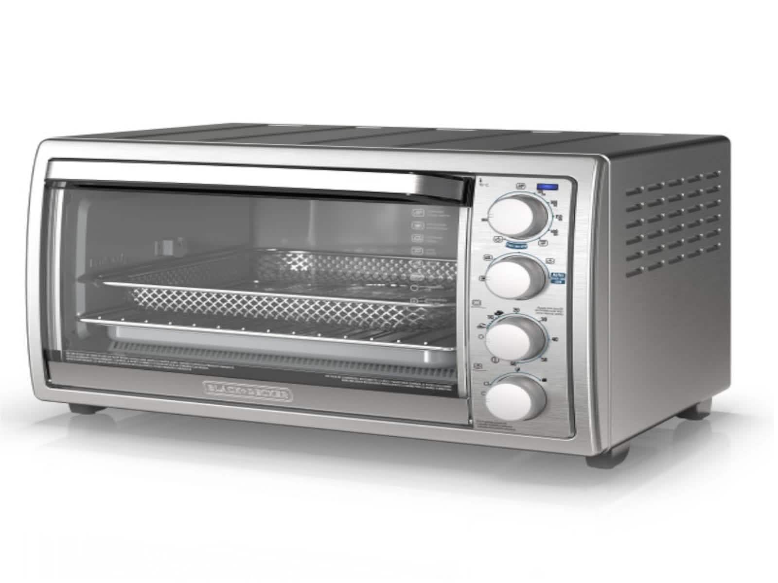 Horno Tostadora Airfryer 7 en 1 Black & Decker