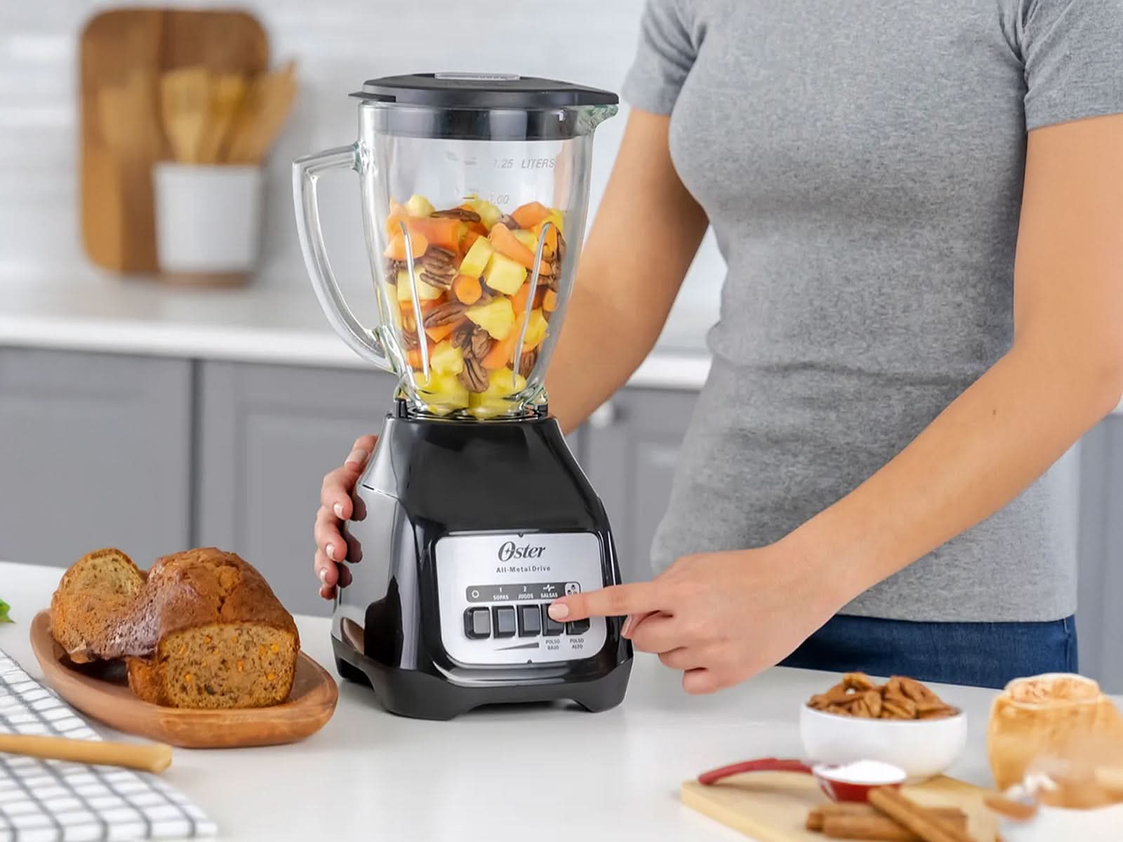 Licuadora Oster BLSTKAG-BPB-013 C/Negro