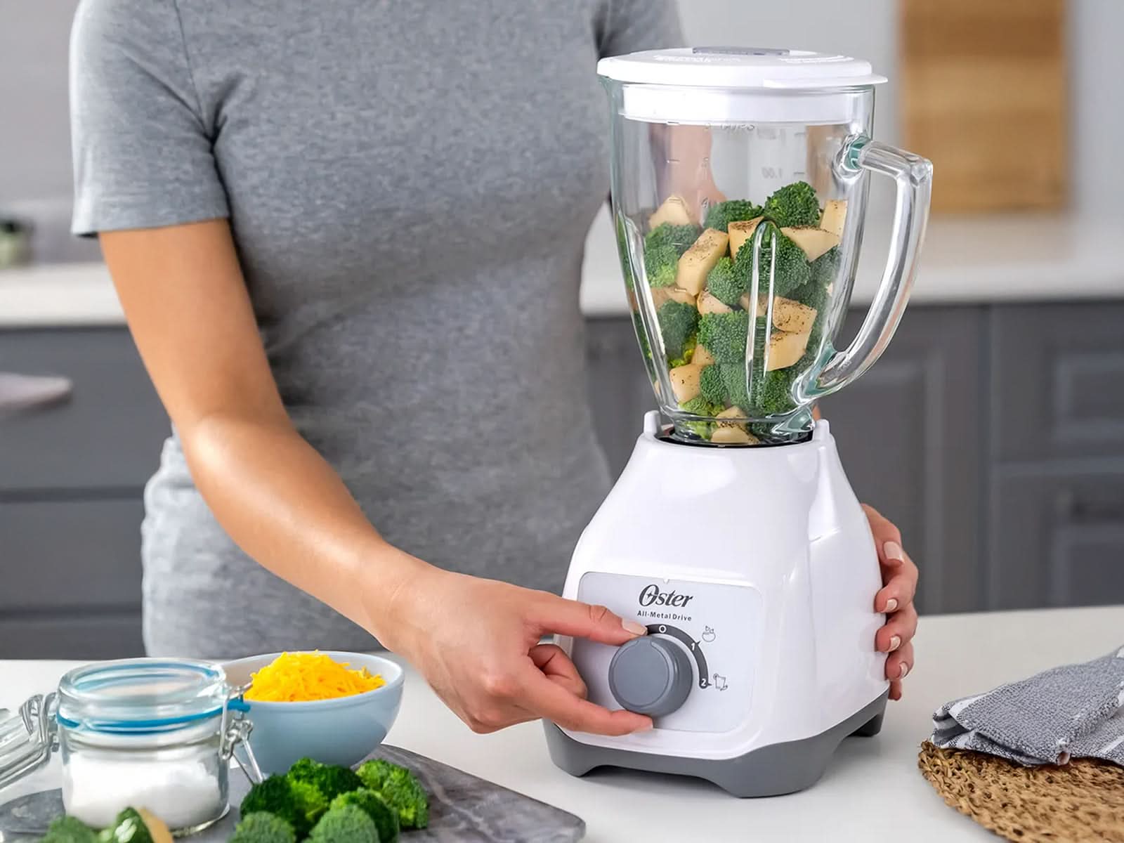 Licuadora Oster C/Blanco