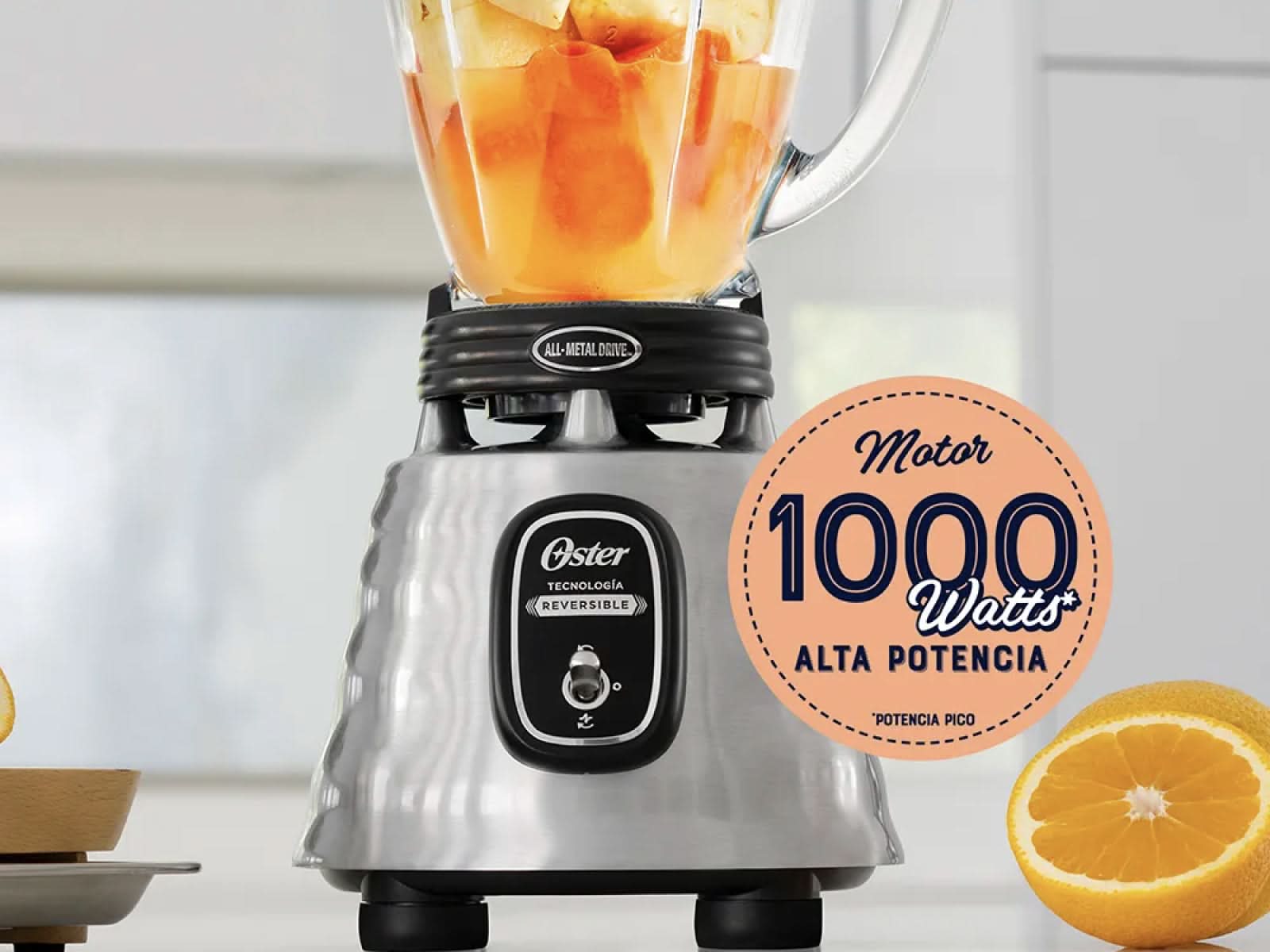 Licuadora Oster Reversible C/Gris