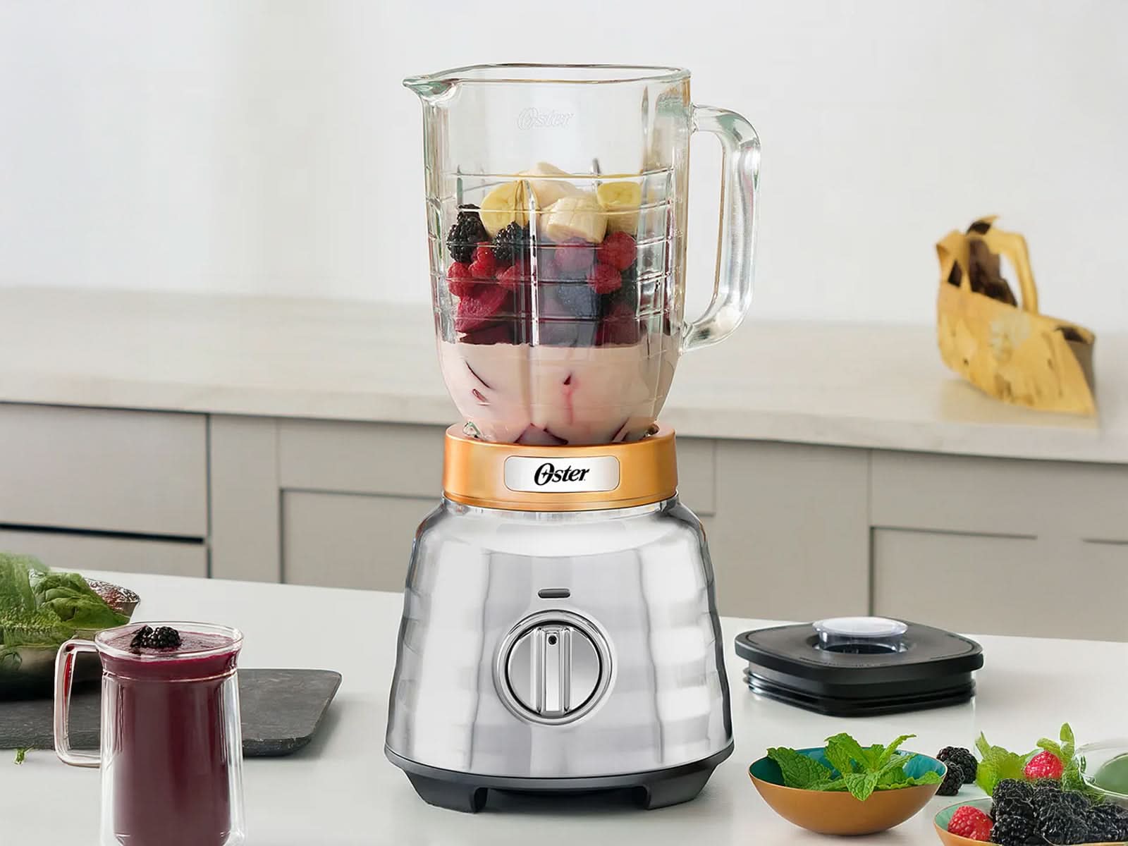 Licuadora Osterizer C/Plateado