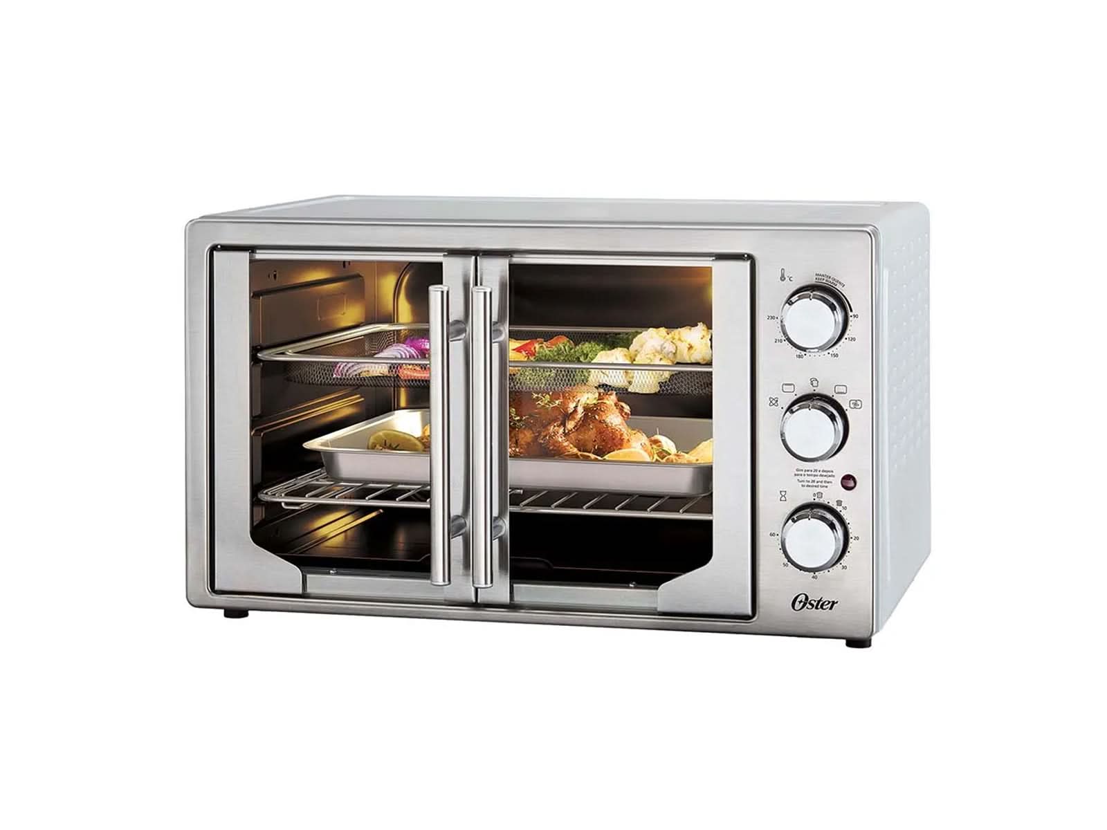 Horno con Freidora de Aire 42 L. Oster Silver