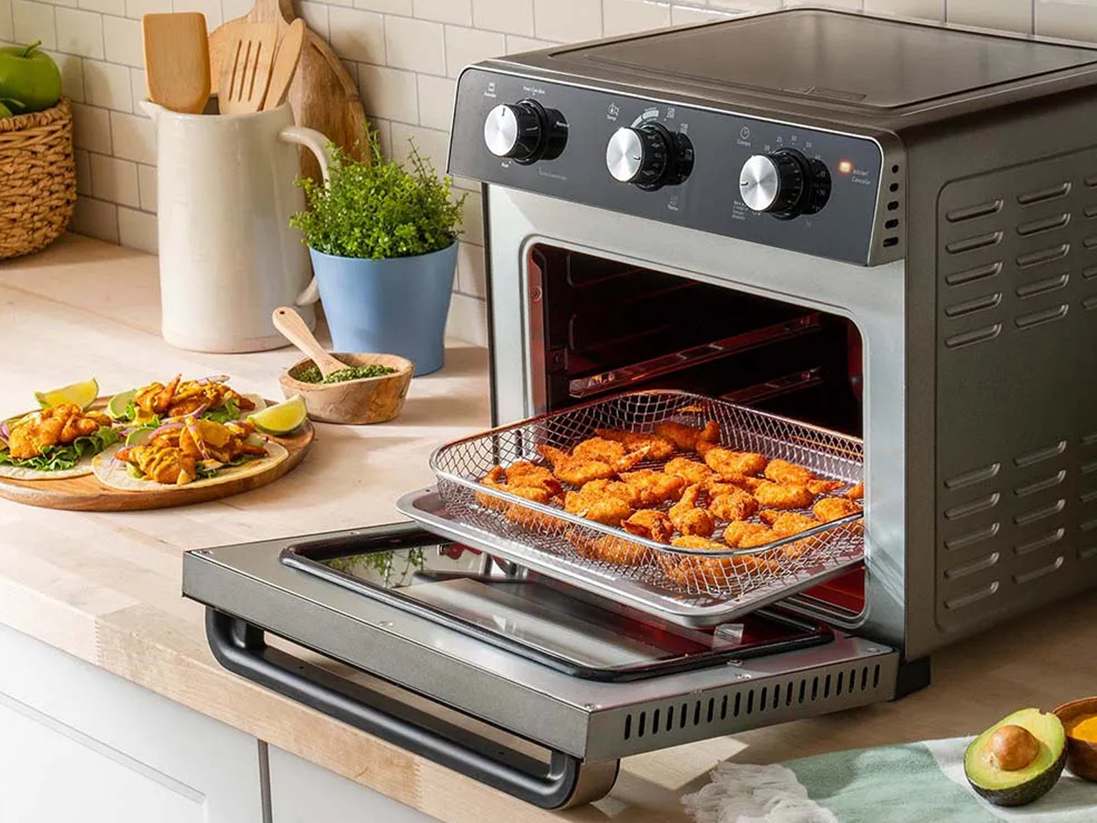 Horno con Freidora de Aire 22 L. Oster