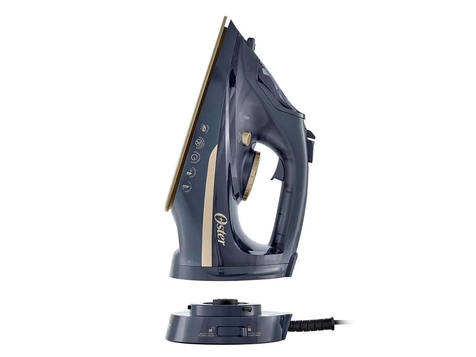 Plancha de Vapor Inalámbrica 2 en 1 Oster