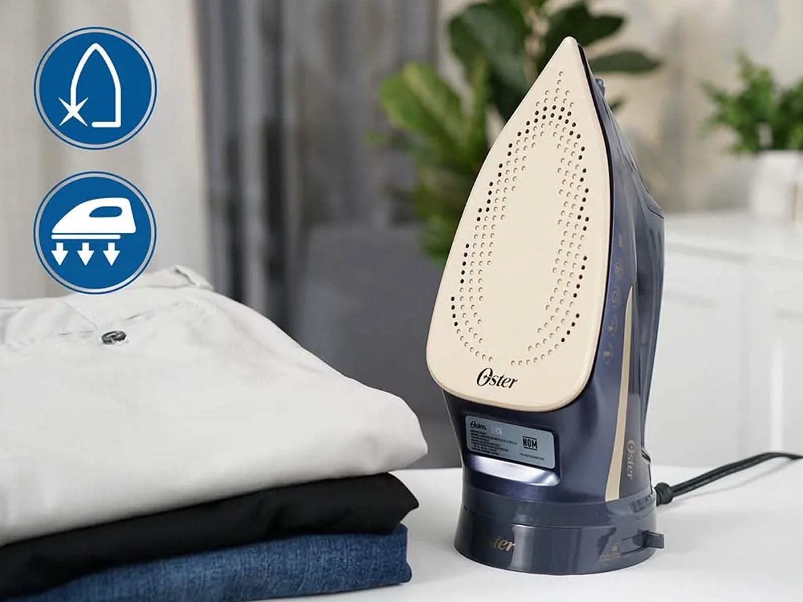 Plancha de Vapor Inalámbrica 2 en 1 Oster