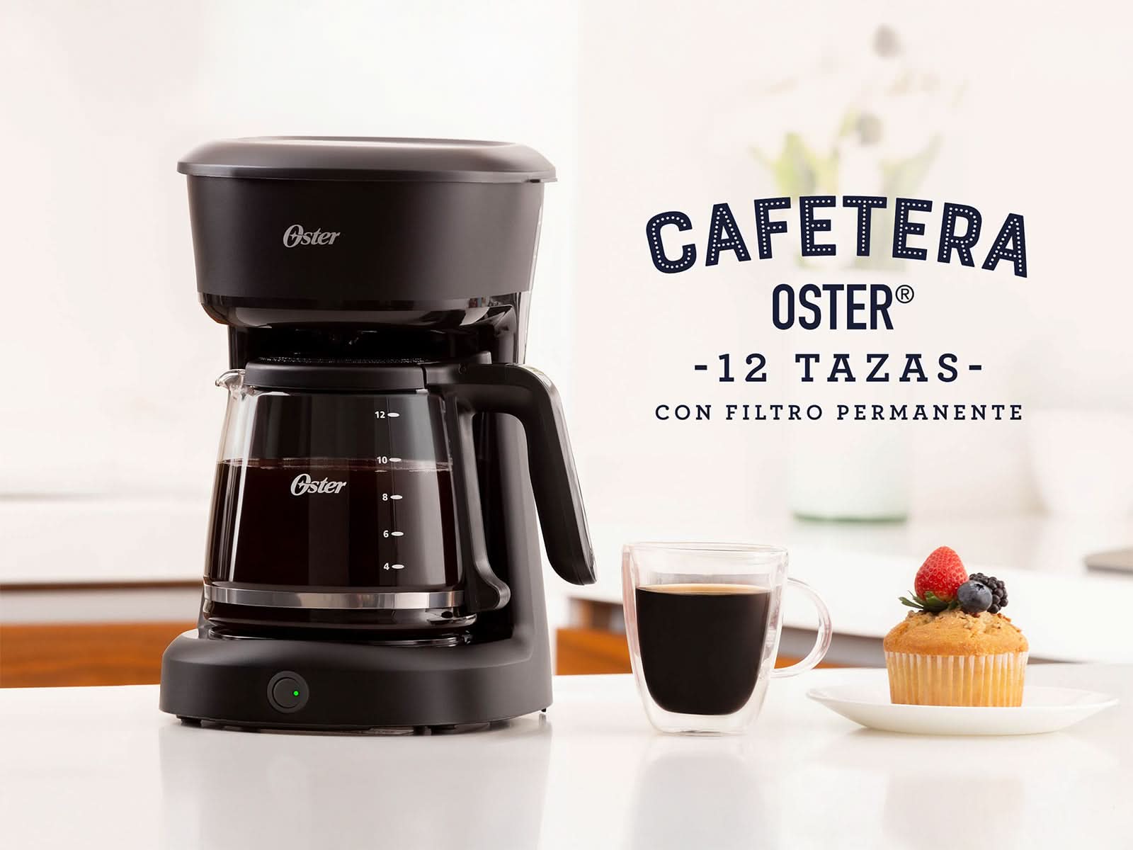 Cafetera 12 Tazas Oster