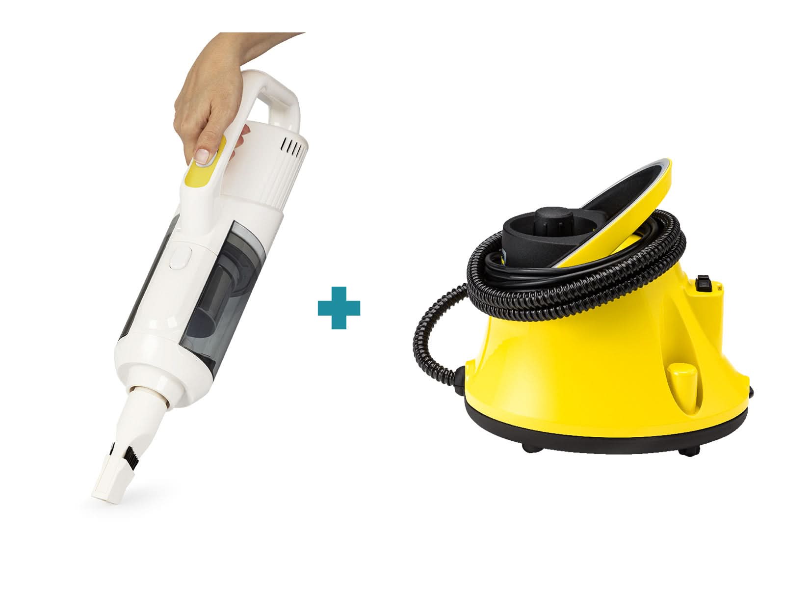 Aspiradora VCL 3 + Limpiadora Vapor SC2 Karcher