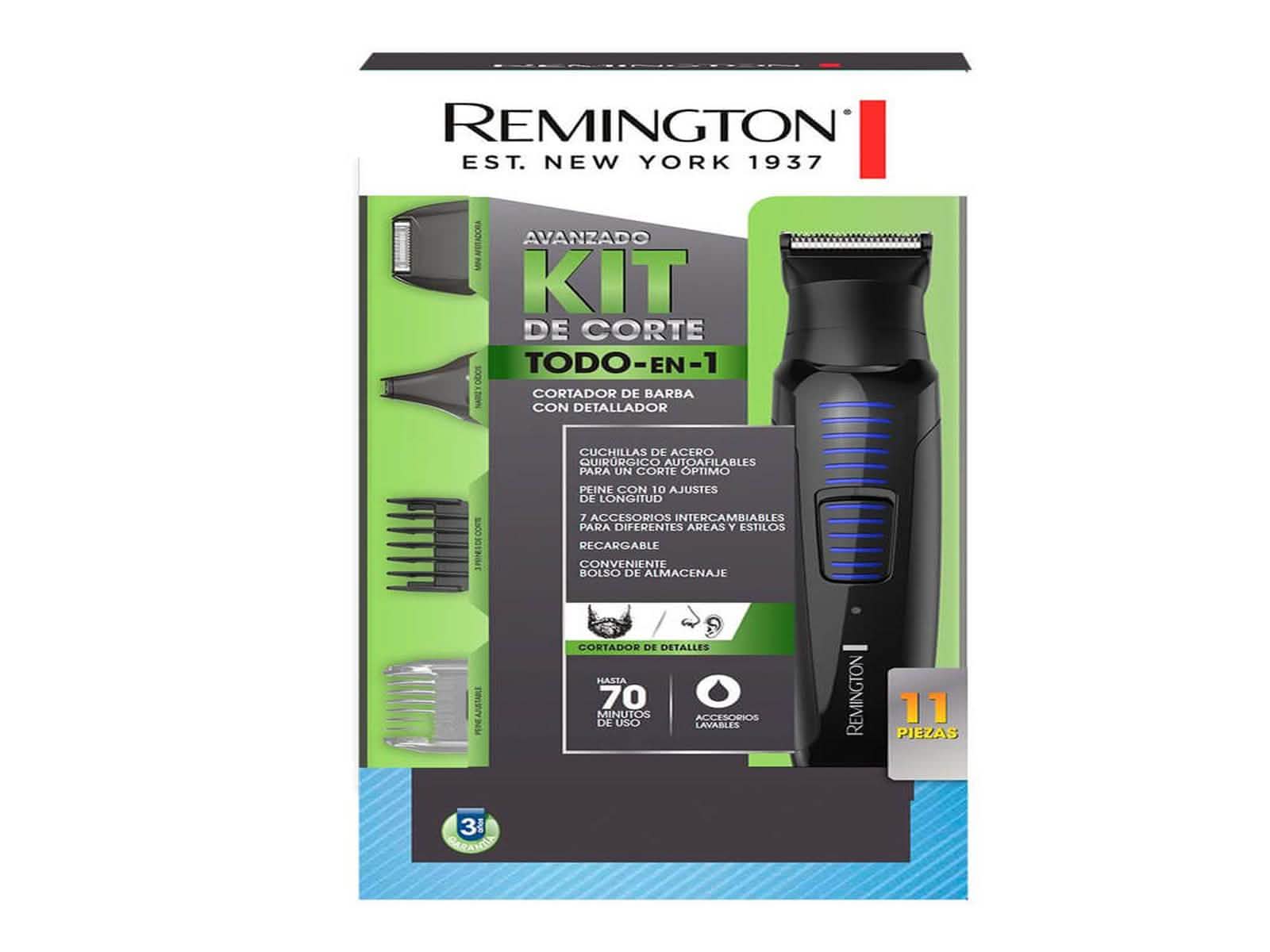 Kit Recortadora Todo en 1 Recargable Remington