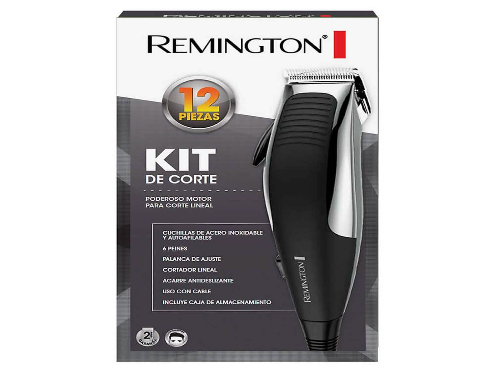 Cortadora De Cabello 12 piezas Remington