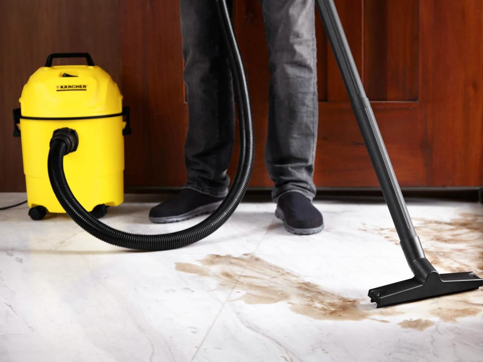 Combo aspiradora WD1 + Hidrolavadora K1 Karcher