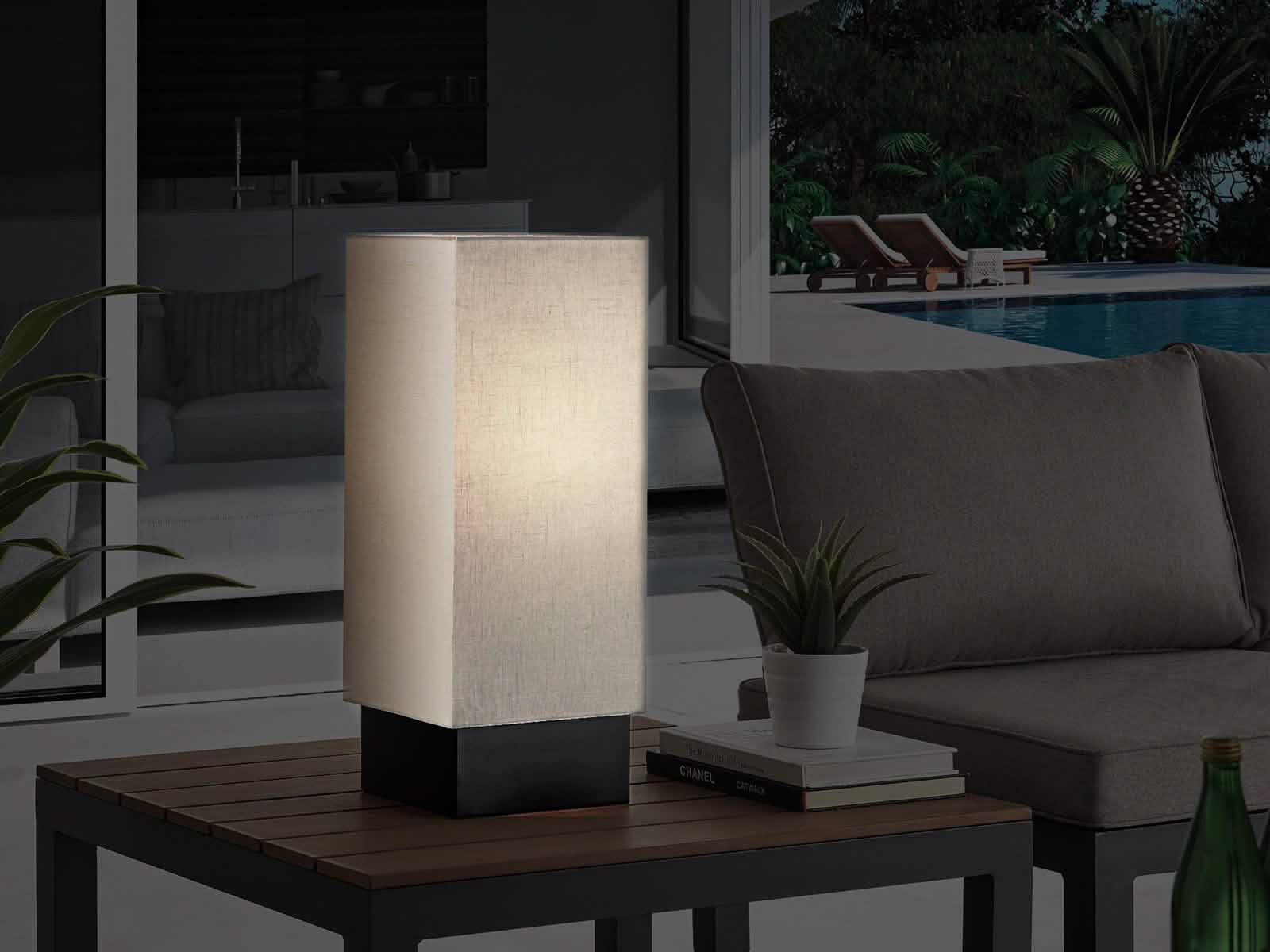 Lampara De Mesa Outdoor Quinlan Inalambrica