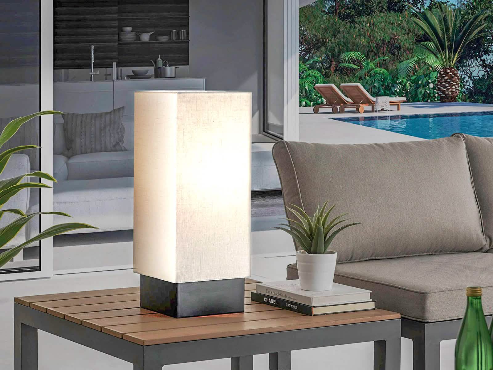 Lampara De Mesa Outdoor Quinlan Inalambrica