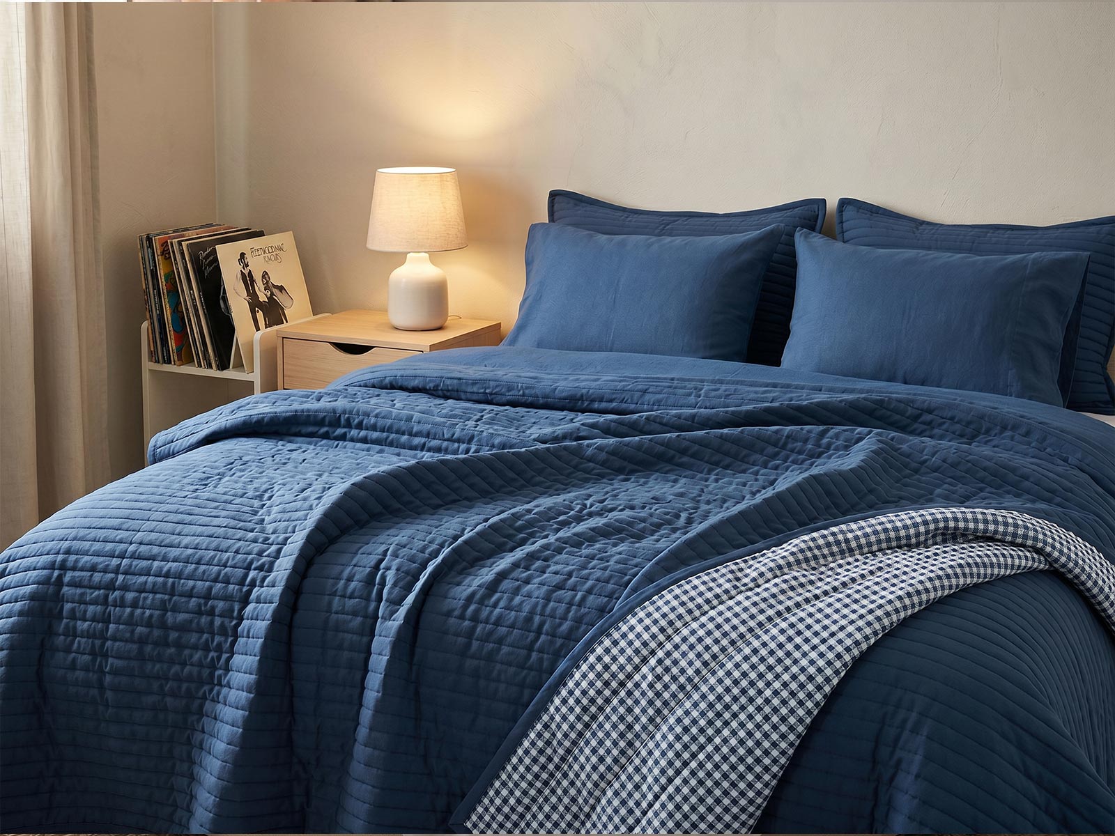 Cubrecama Solid to Print Tommy Hilfiger