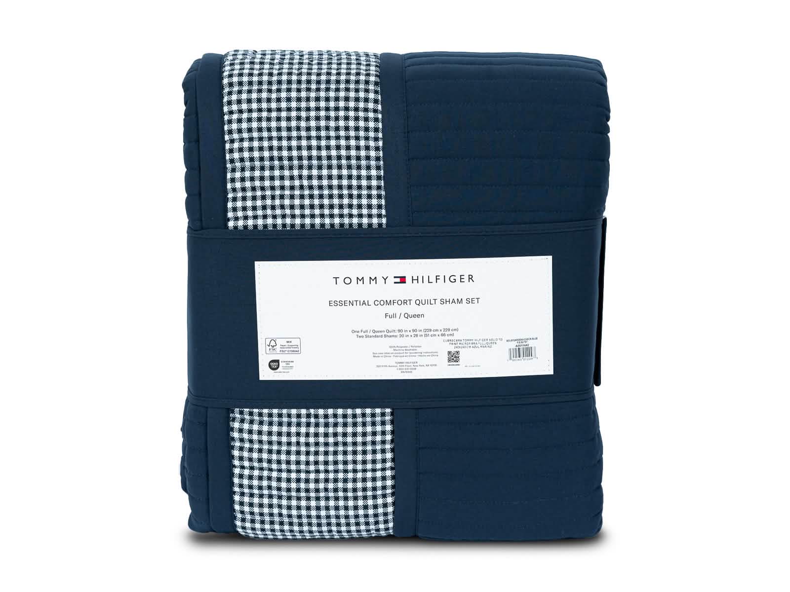 Cubrecama Solid to Print Tommy Hilfiger