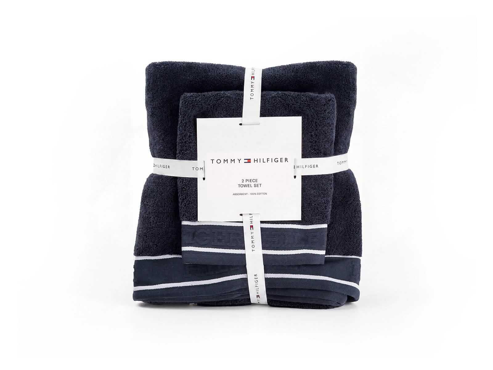 Set x2 Toallas Tommy Hilfiger Legacy #Color_Azul