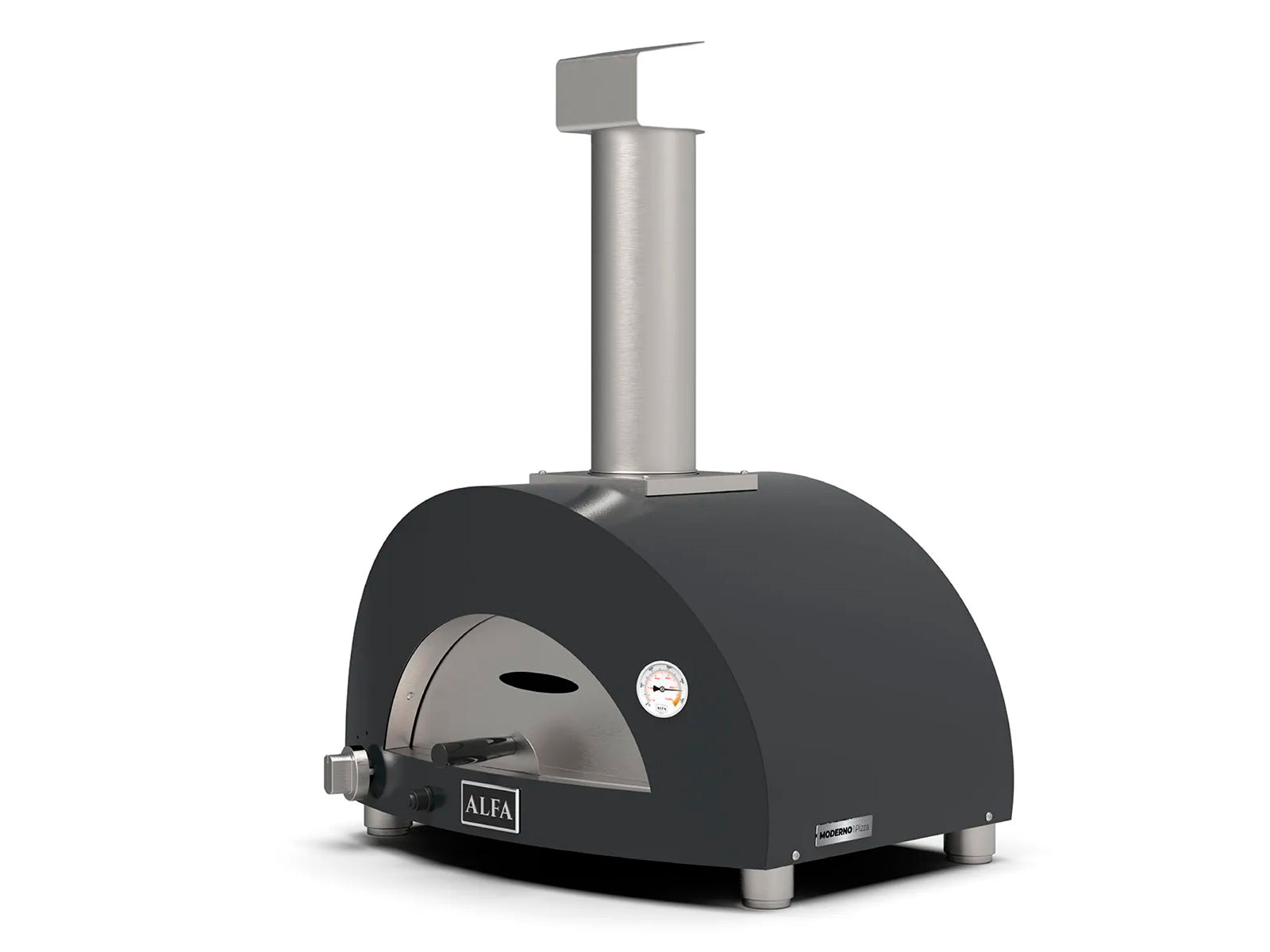 Horno Moderno 1 Pizza a Gas Alfa Forni #Color_Gris