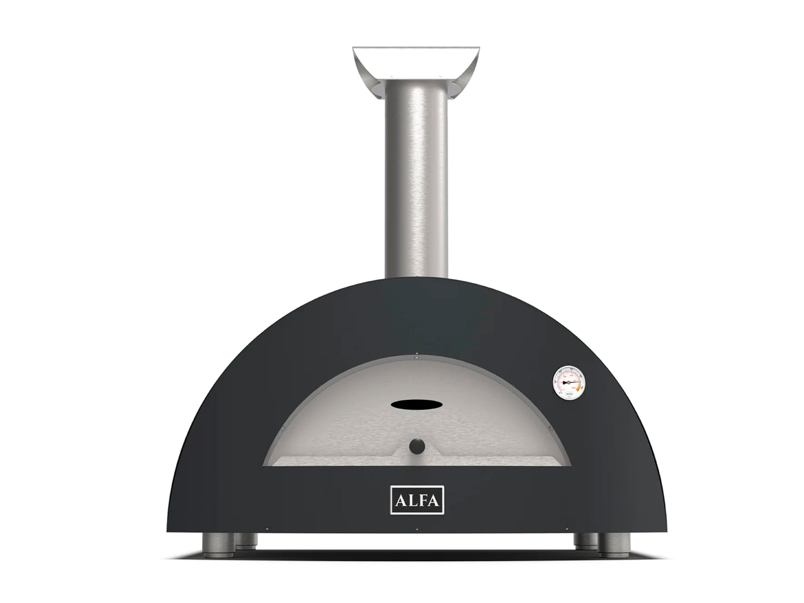 Horno Moderno 2 Pizza a Leña Alfa Forni #Color_Gris