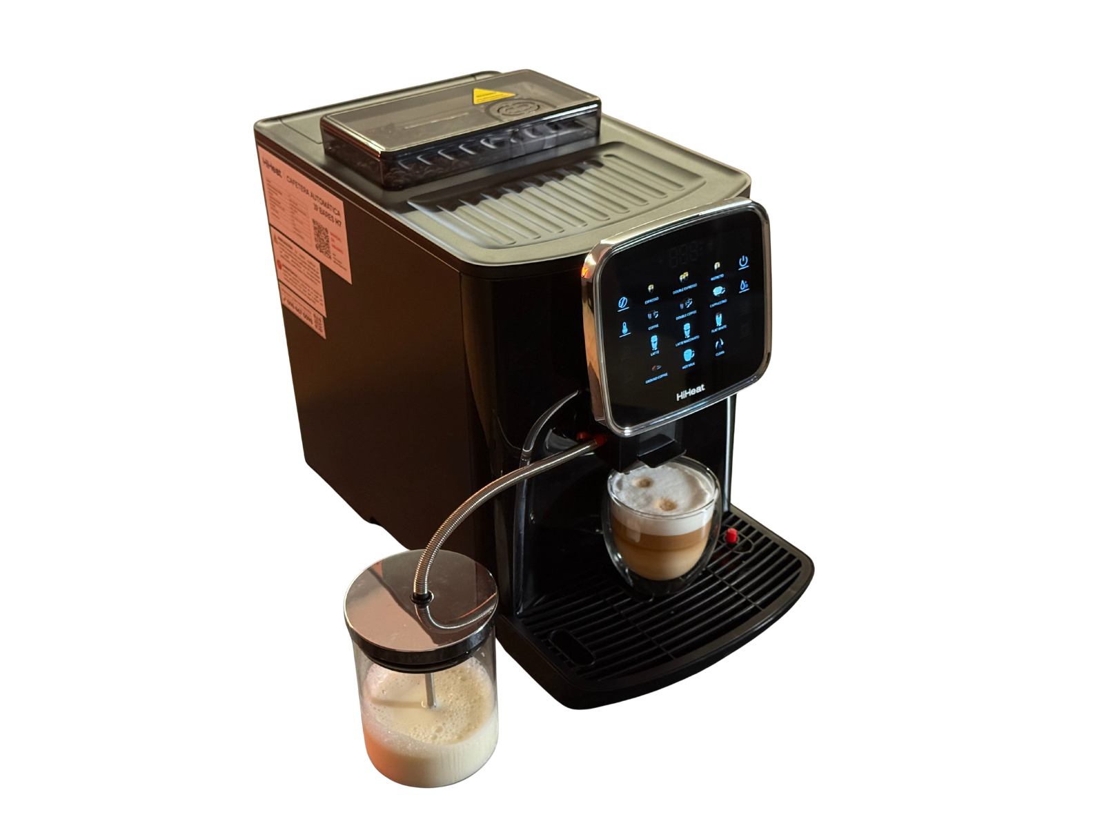 Cafetera Automática 19 Bares H7 HiHeat