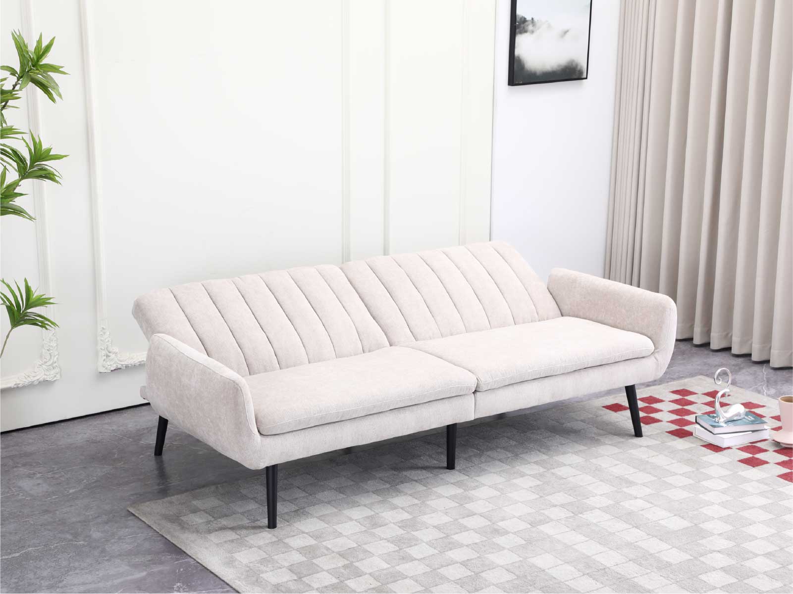Sofa Cama Parma #Color_Beige"C1010"