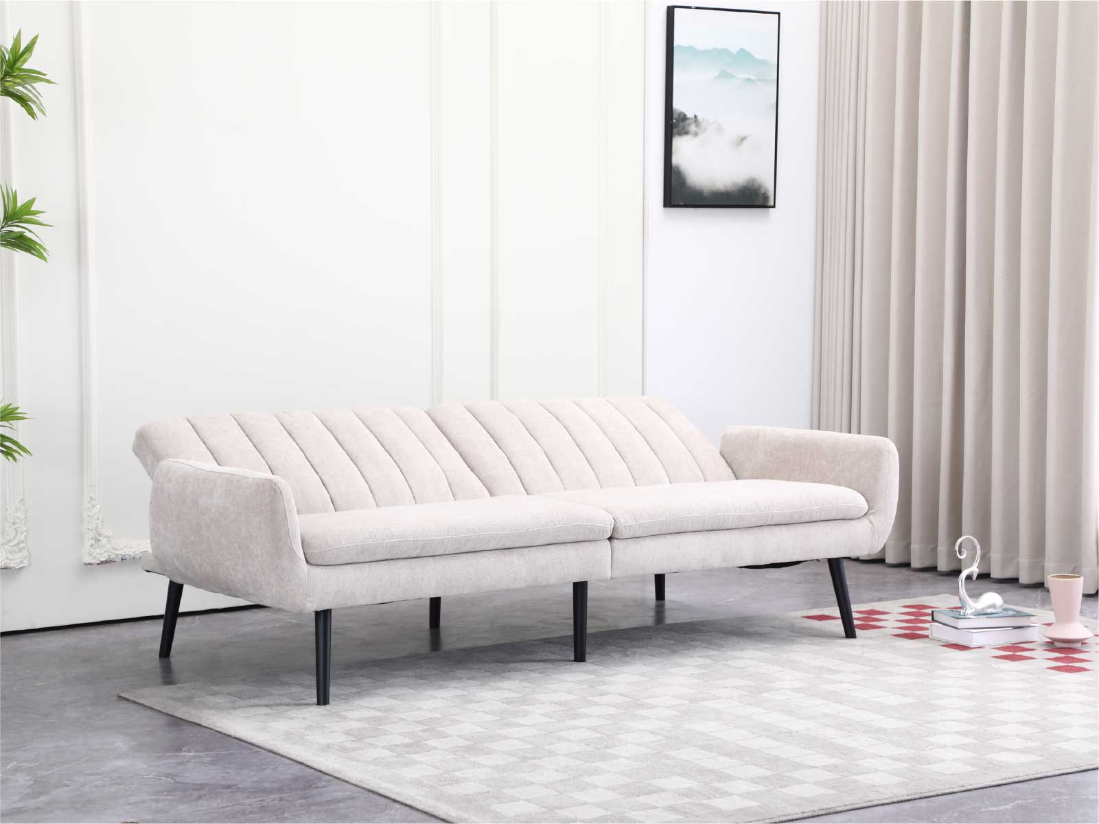 Sofa Cama Parma #Color_Beige"C1010"