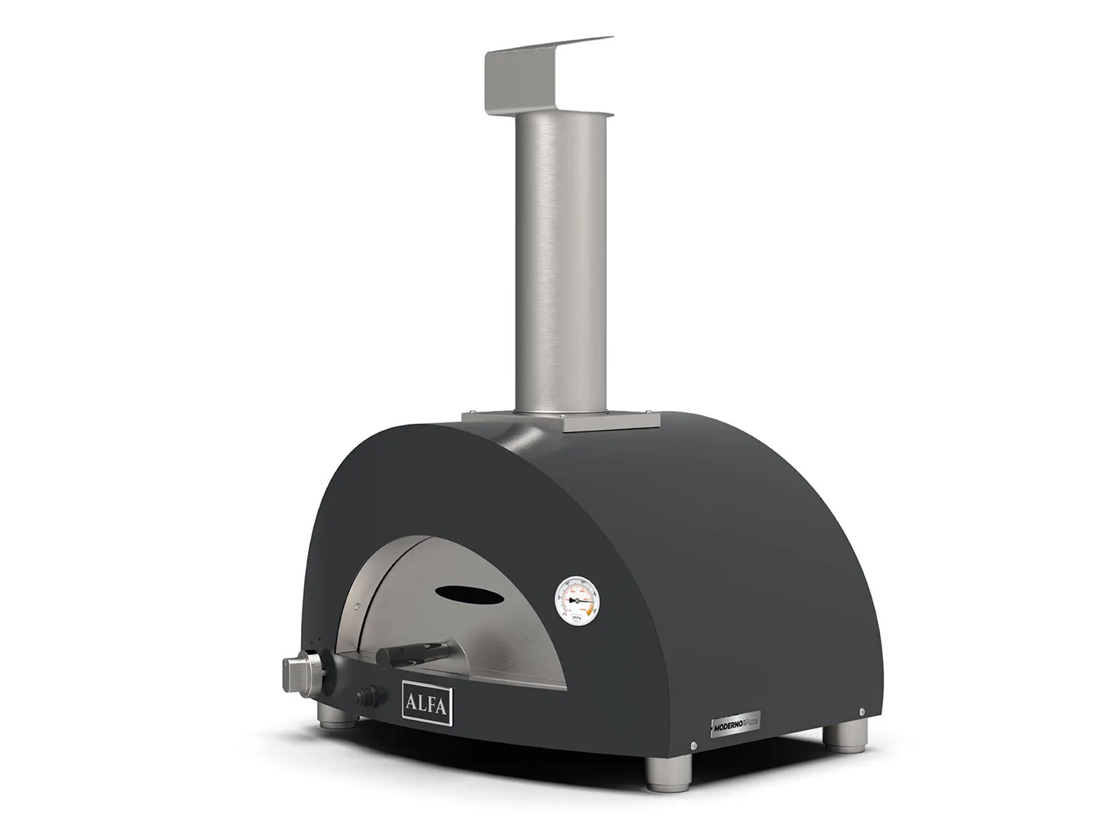 Horno Moderno 3 Pizzas a Gas Alfa Forni #Color_Gris