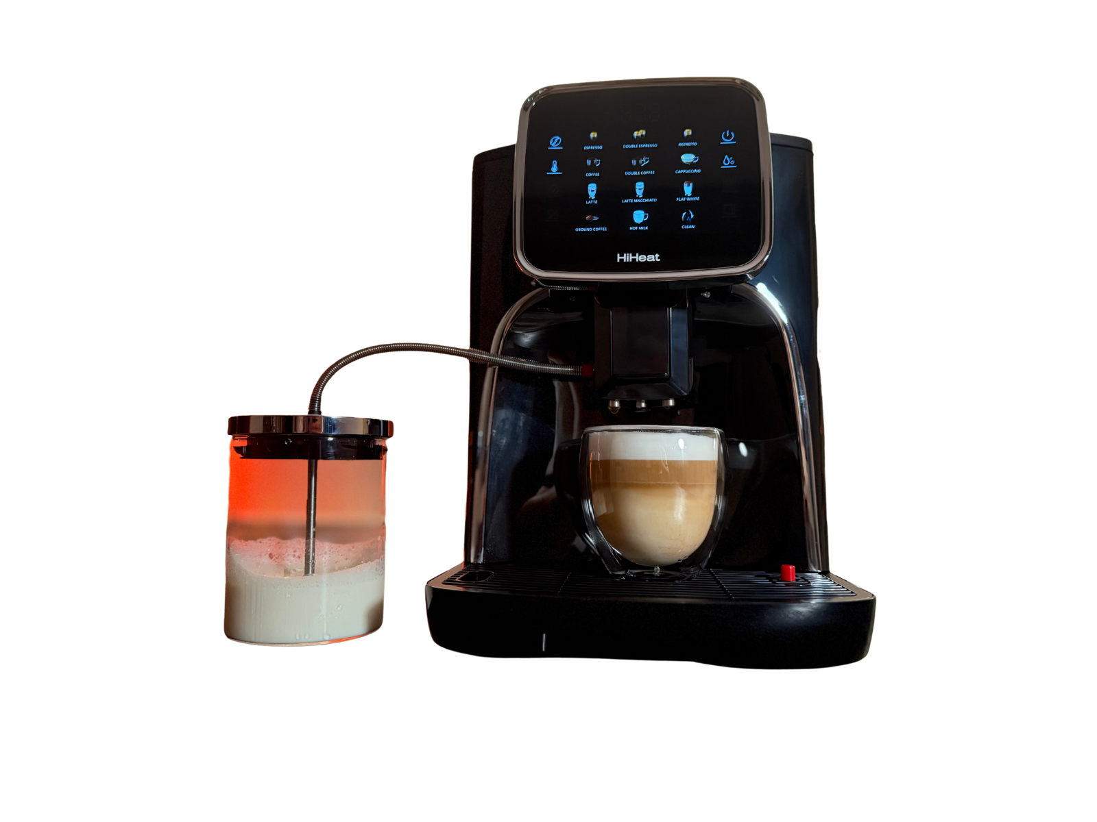 Cafetera Automática 19 Bares H7 HiHeat